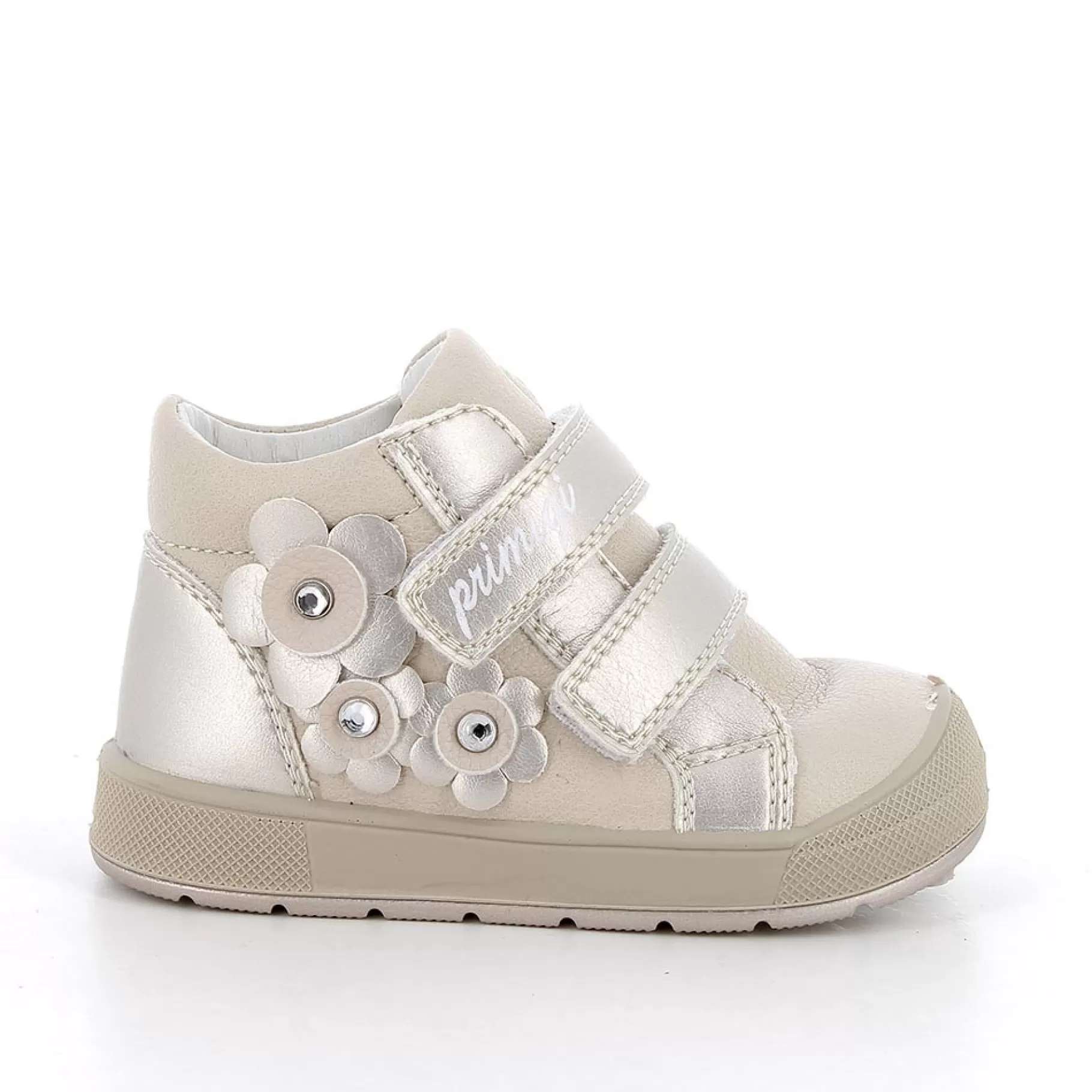 Primigi Scarpe da bambina chiaro-platino^ Scarpe Con Strappi | Scarpe Primi Passi