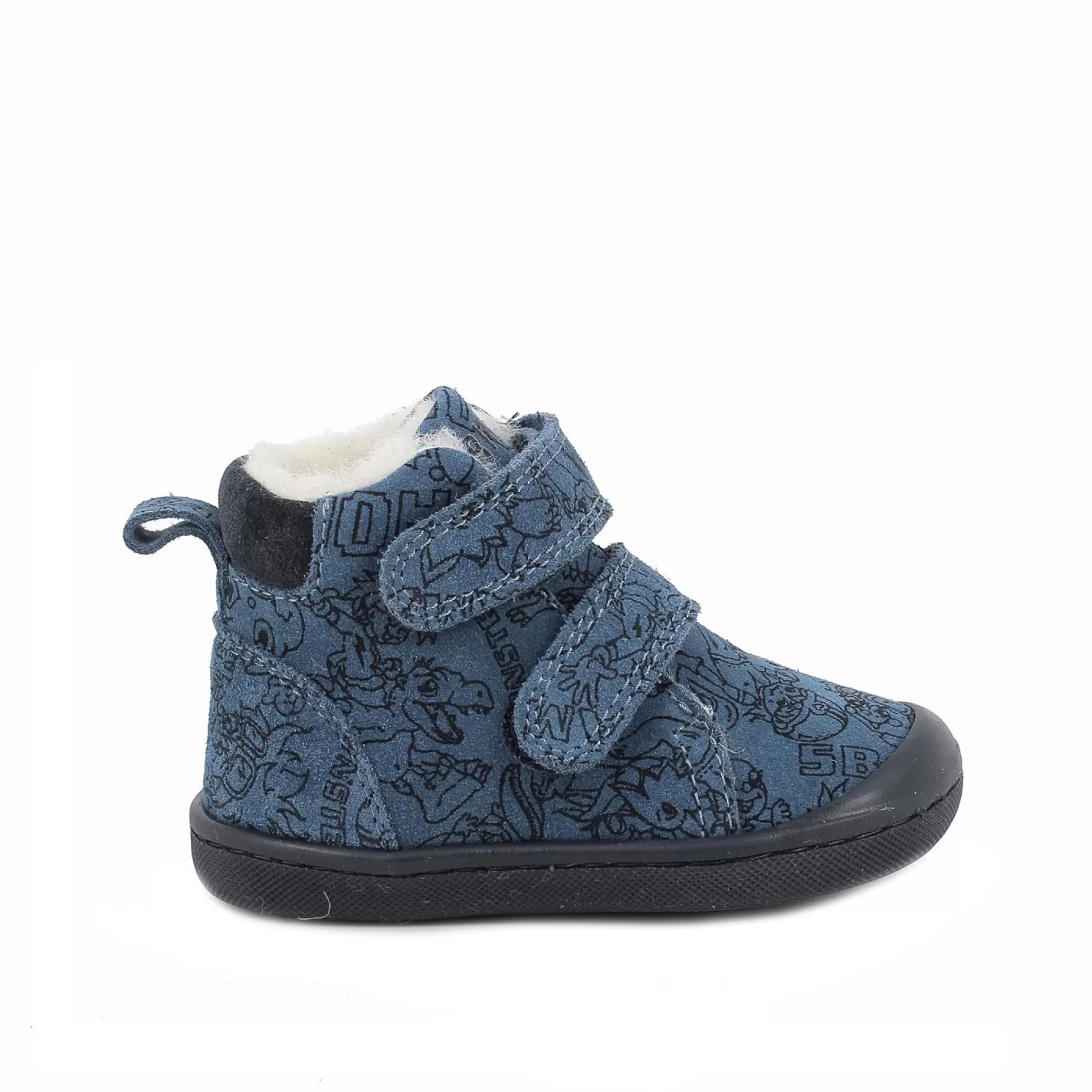 Primigi Scarpe eco-sostenibili in pelle da bambino jeans^Bambino Scarpe Con Strappi | Scarpe Primi Passi