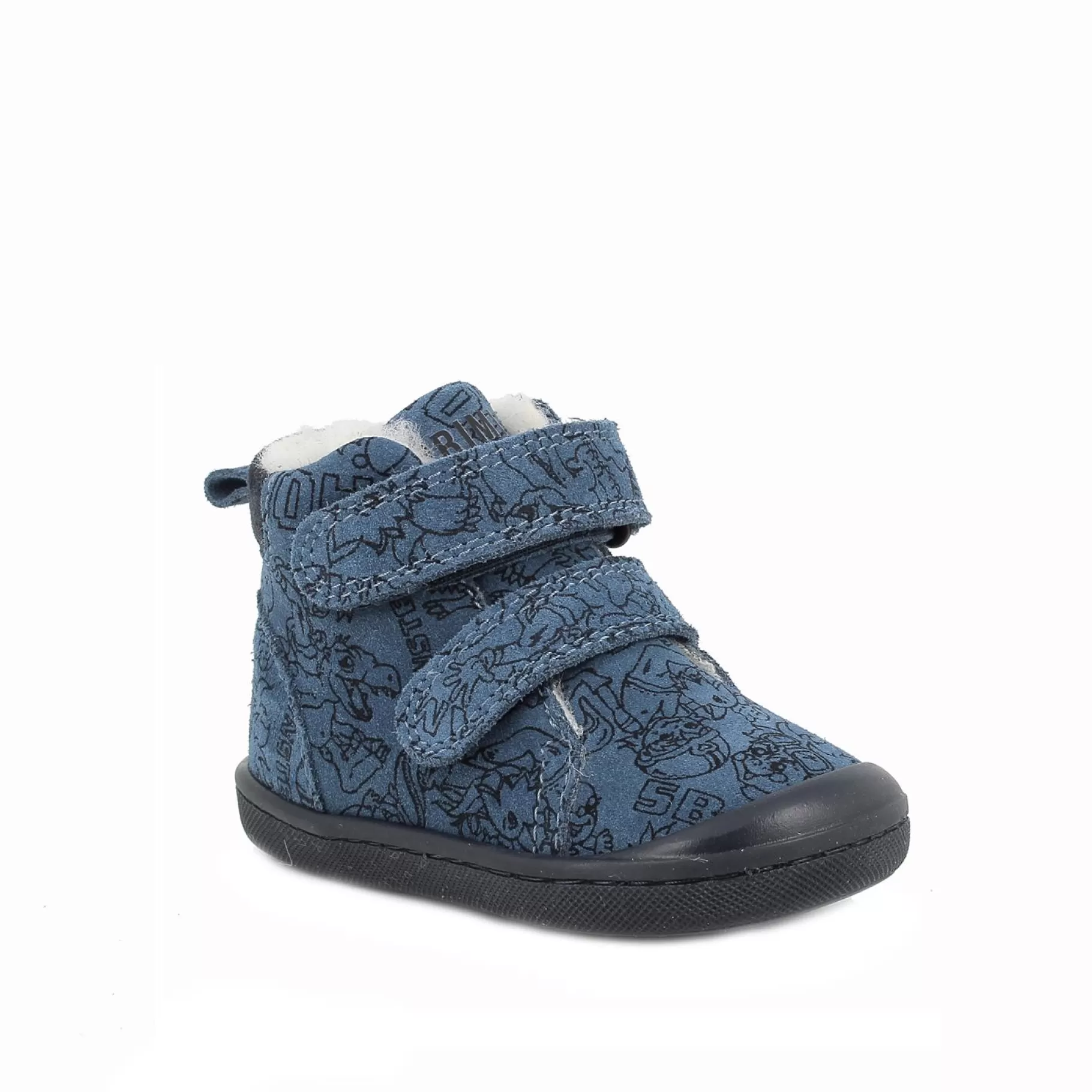 Primigi Scarpe eco-sostenibili in pelle da bambino jeans^Bambino Scarpe Con Strappi | Scarpe Primi Passi