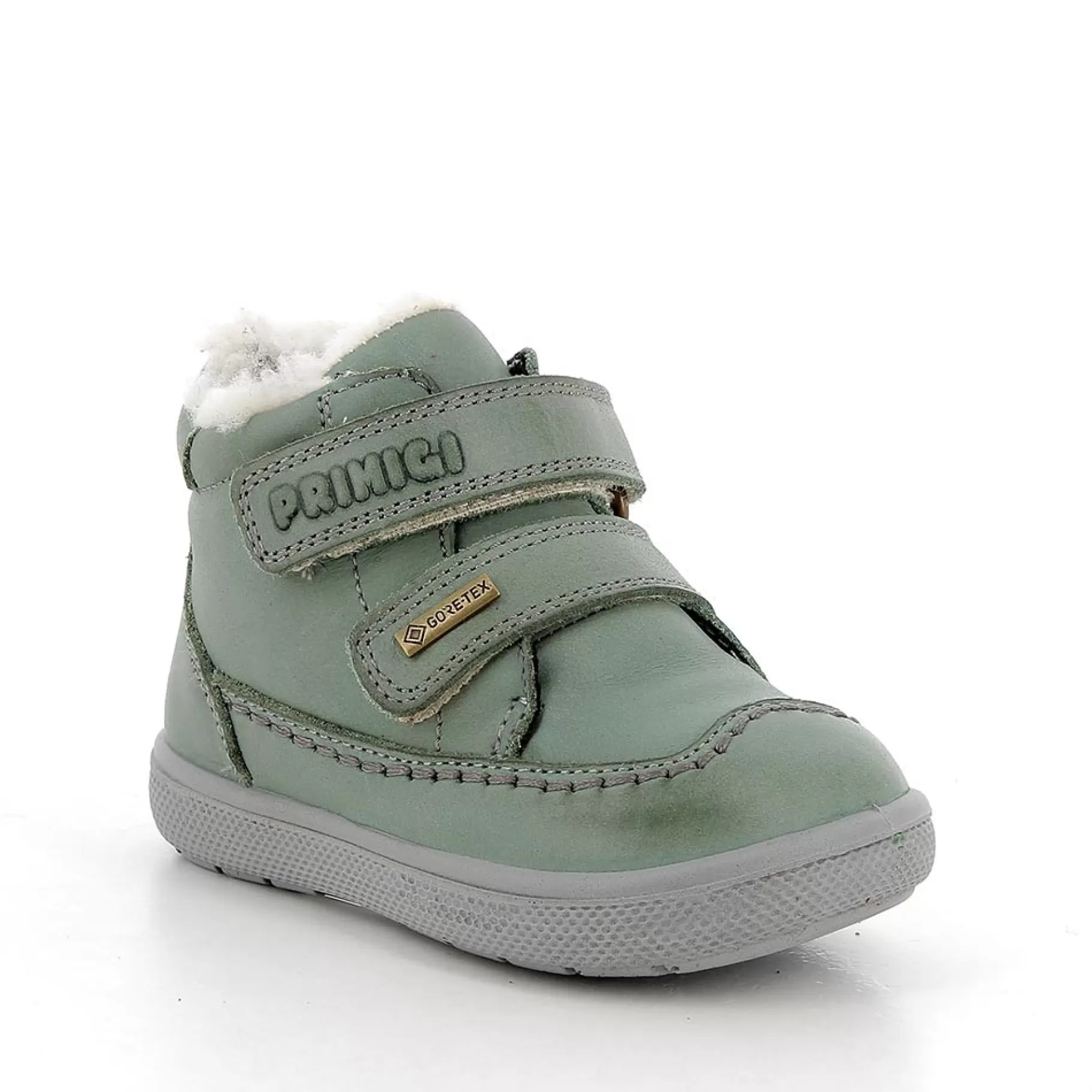 Primigi Scarpe gore-tex in pelle da bambino alga^Bambino Scarpe Con Strappi | Scarpe In Gore-tex