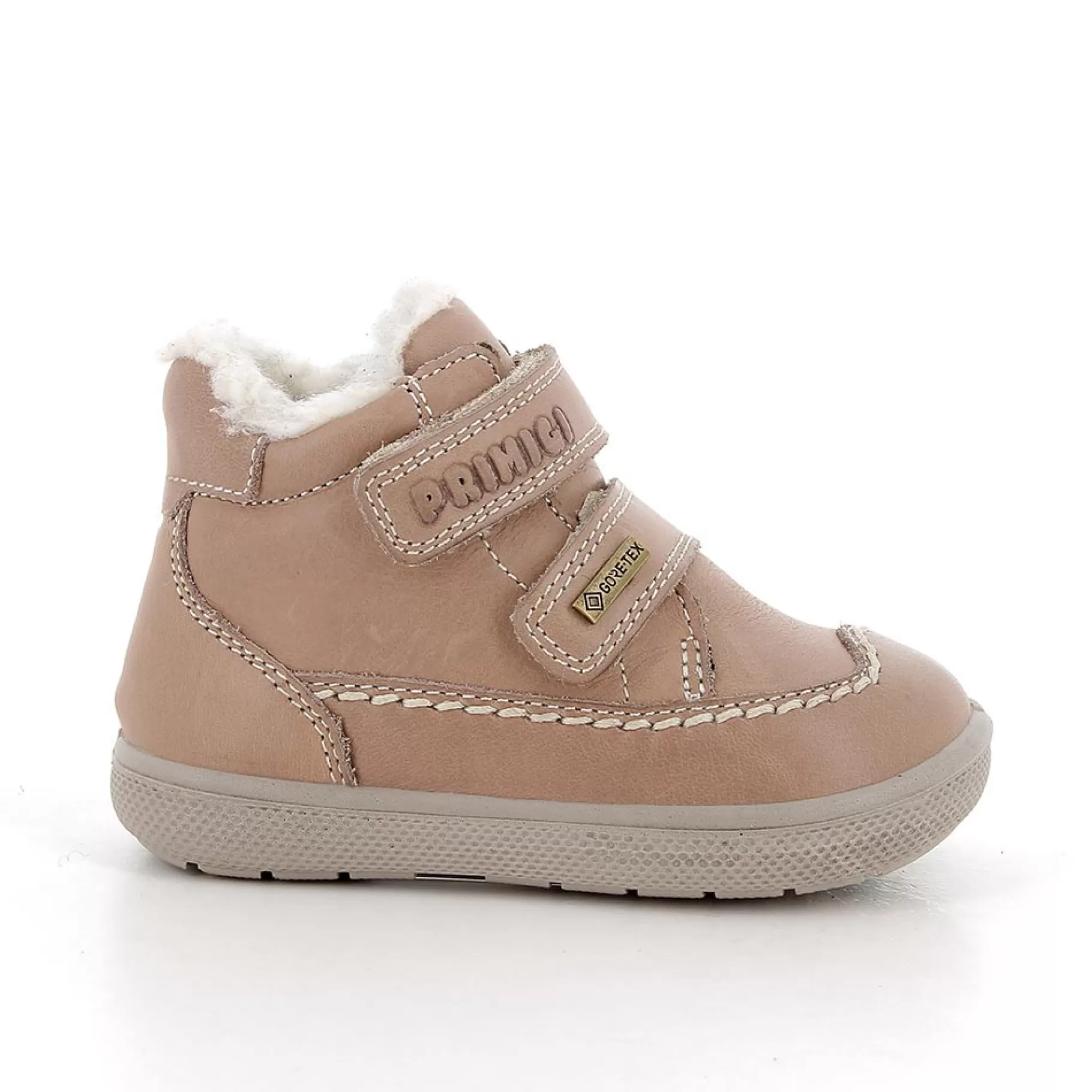 Primigi Scarpe gore-tex in pelle da bambino taupe^Bambino Scarpe In Gore-tex | Scarpe Primi Passi