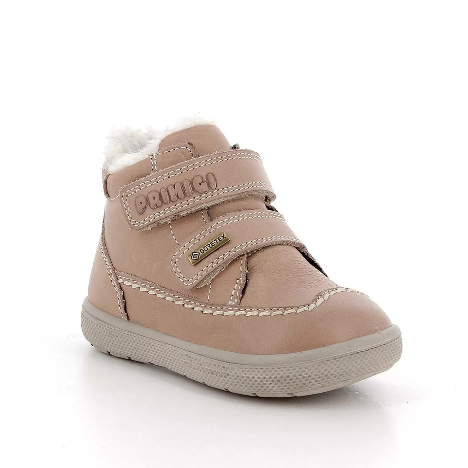 Primigi Scarpe gore-tex in pelle da bambino taupe^Bambino Scarpe In Gore-tex | Scarpe Primi Passi