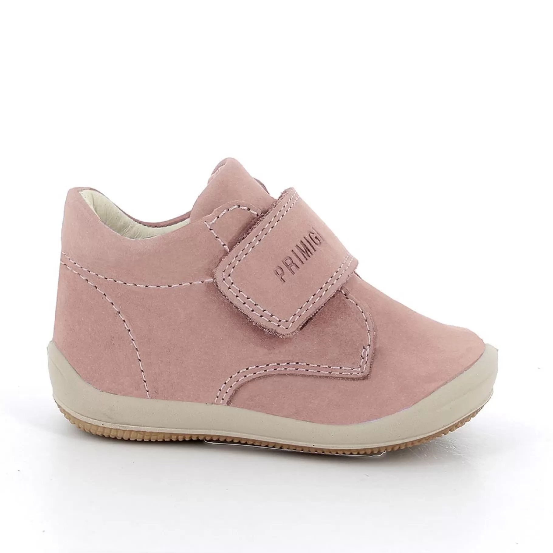 Primigi Scarpe in pelle da bambina cipria^ Scarpe Primi Passi | Scarpe Con Strappi