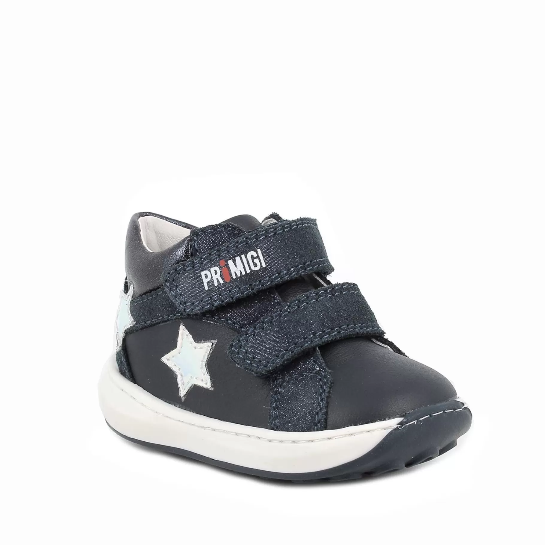 Primigi Scarpe in pelle da bambina navy- laminato^ Scarpe Con Strappi | Scarpe Primi Passi