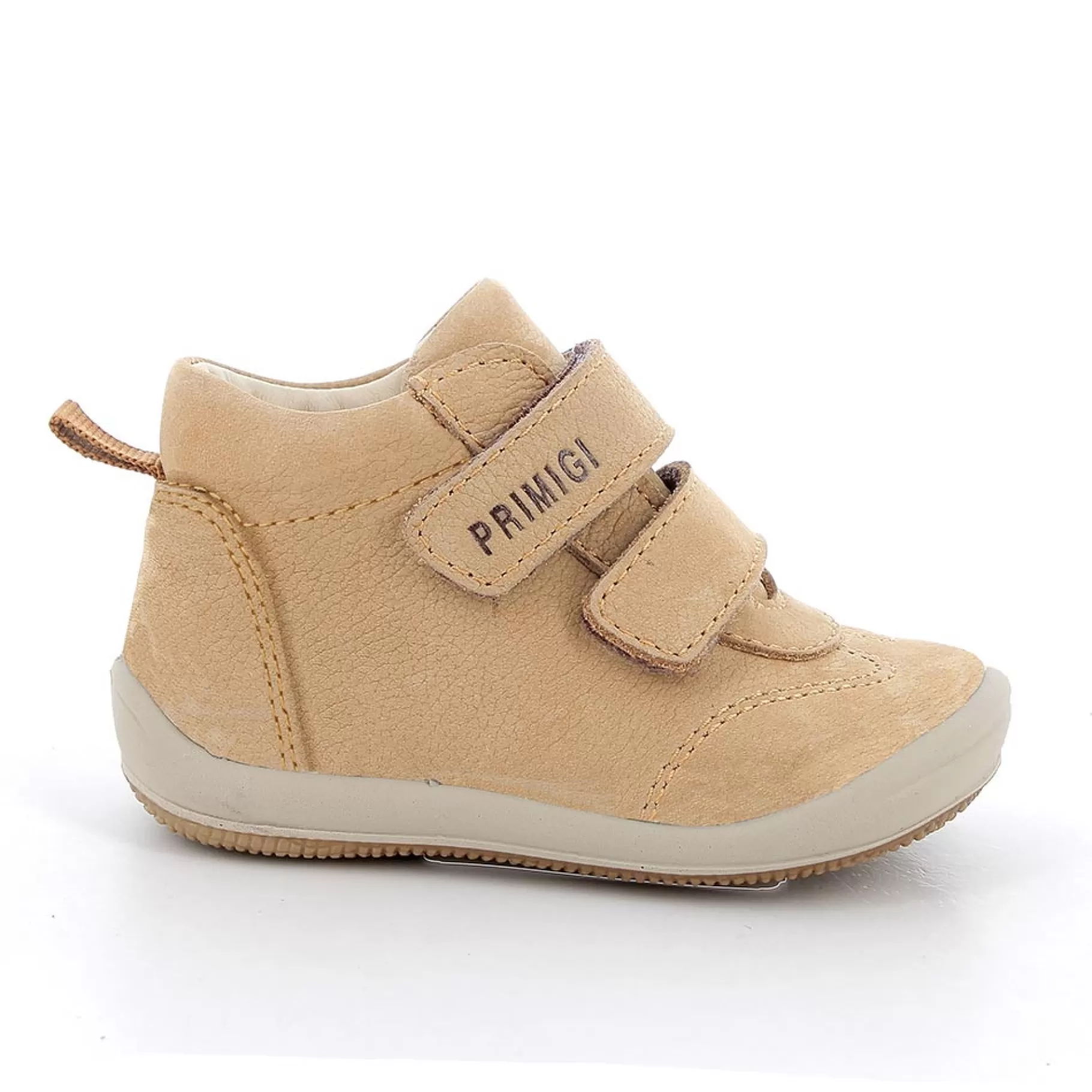 Primigi Scarpe in pelle da bambino camel^Bambino Scarpe Con Strappi | Scarpe Primi Passi