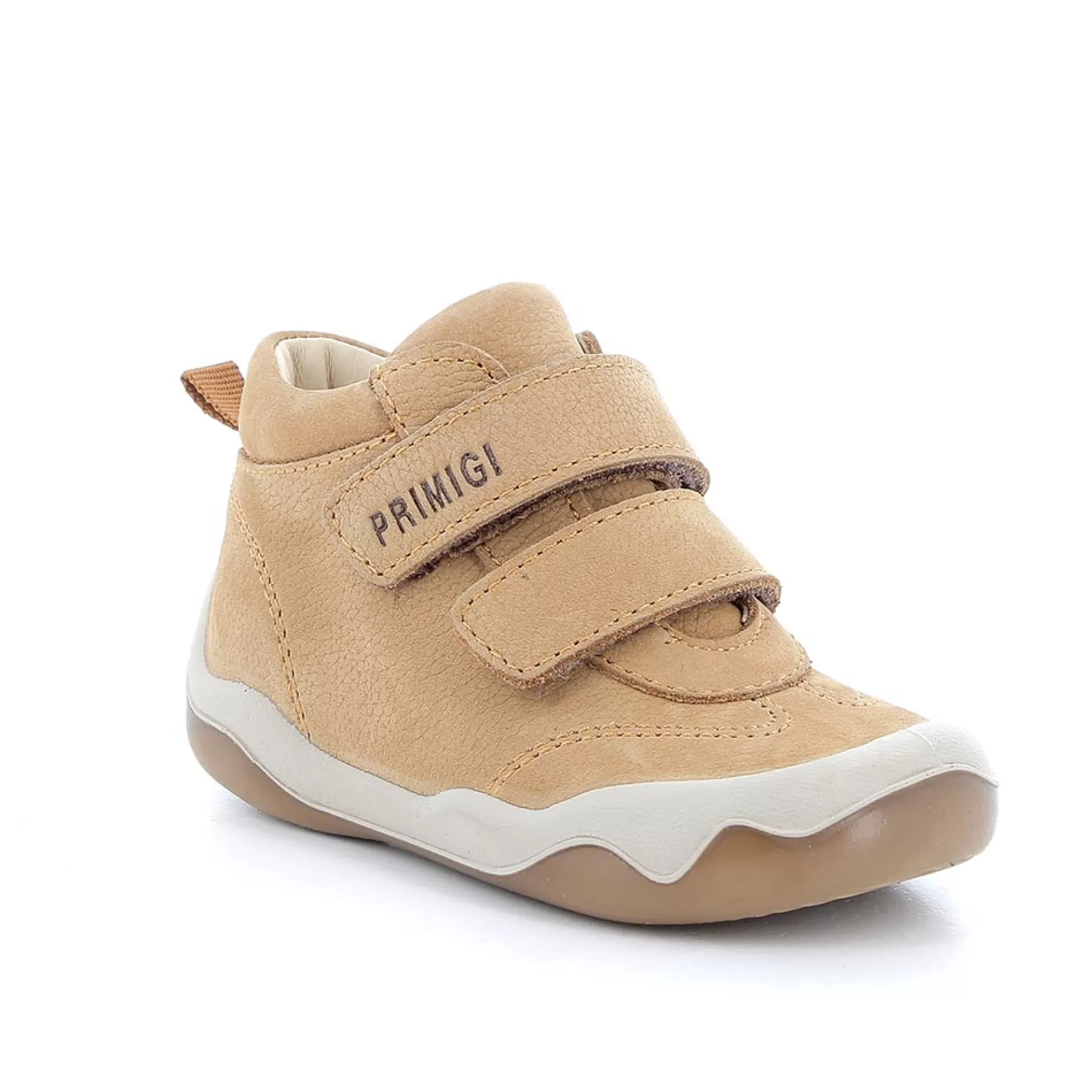 Primigi Scarpe in pelle da bambino camel^Bambino Scarpe Con Strappi | Scarpe Primi Passi