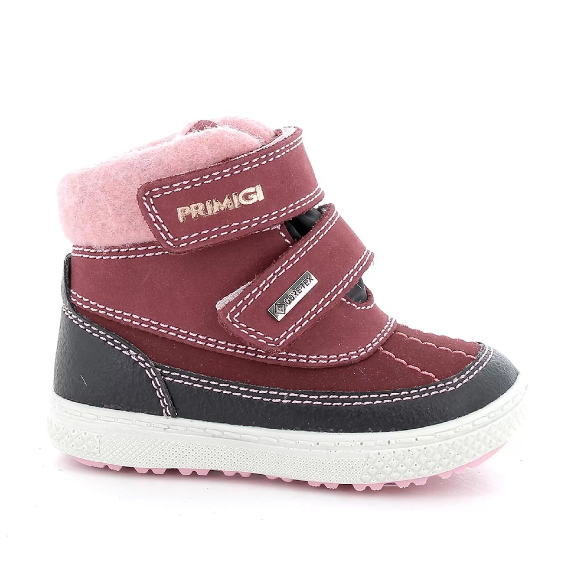 Primigi Scarponcini da bambina bordò-nero^ Scarpe Primi Passi | Scarpe In Gore-tex