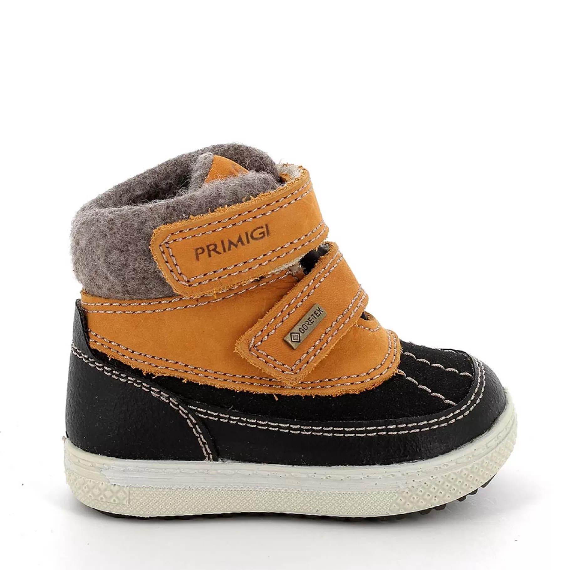 Primigi Scarponcini da bambino senape-nero^Bambino Scarpe In Gore-tex | Stivaletti E Scarponcini