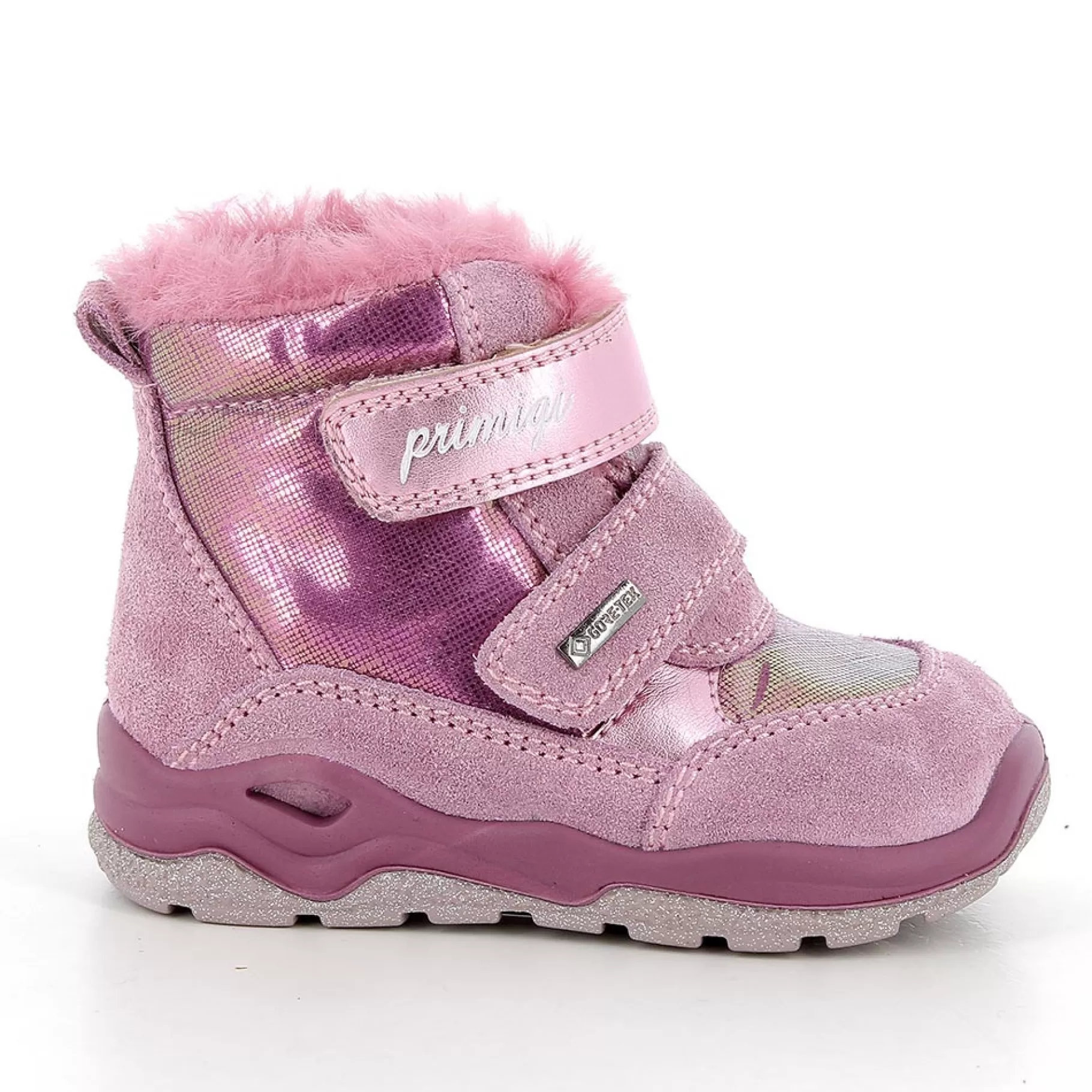 Primigi Scarponcini gore-tex da bambina pink-gelso^ Stivali Da Neve | Scarpe Con Strappi