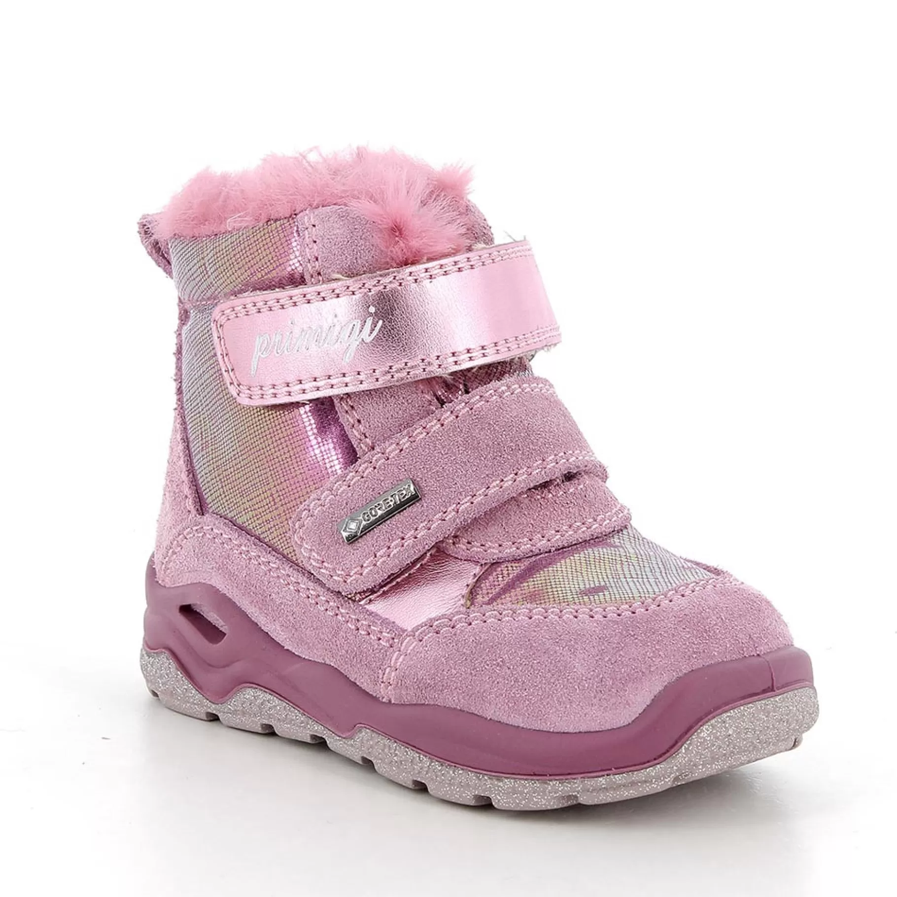 Primigi Scarponcini gore-tex da bambina pink-gelso^ Stivali Da Neve | Scarpe Con Strappi