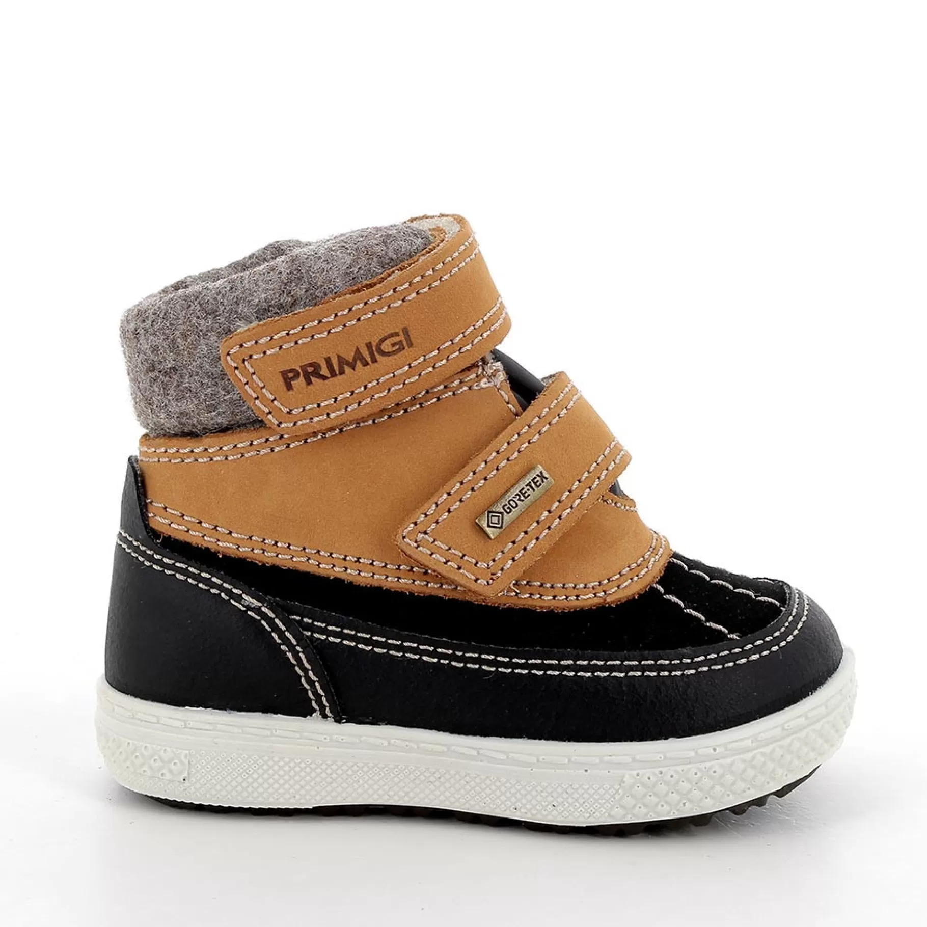 Primigi Scarponcini gore-tex da bambino senape-nero^Bambino Stivali Da Neve | Scarpe In Gore-tex