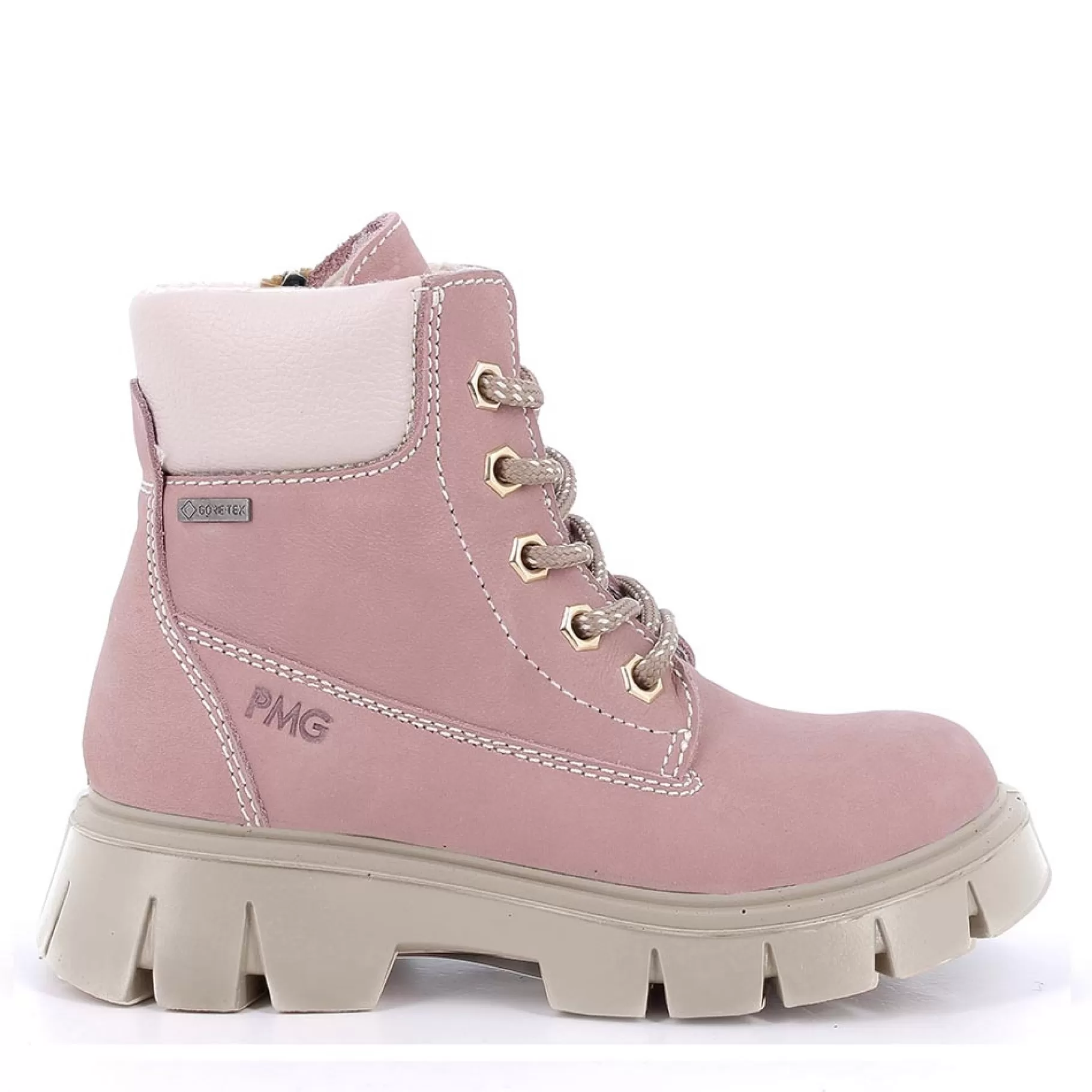 Primigi Scarponcini gore-tex in pelle da bambina taupe^ Scarpe In Gore-tex | Stivaletti E Scarponcini