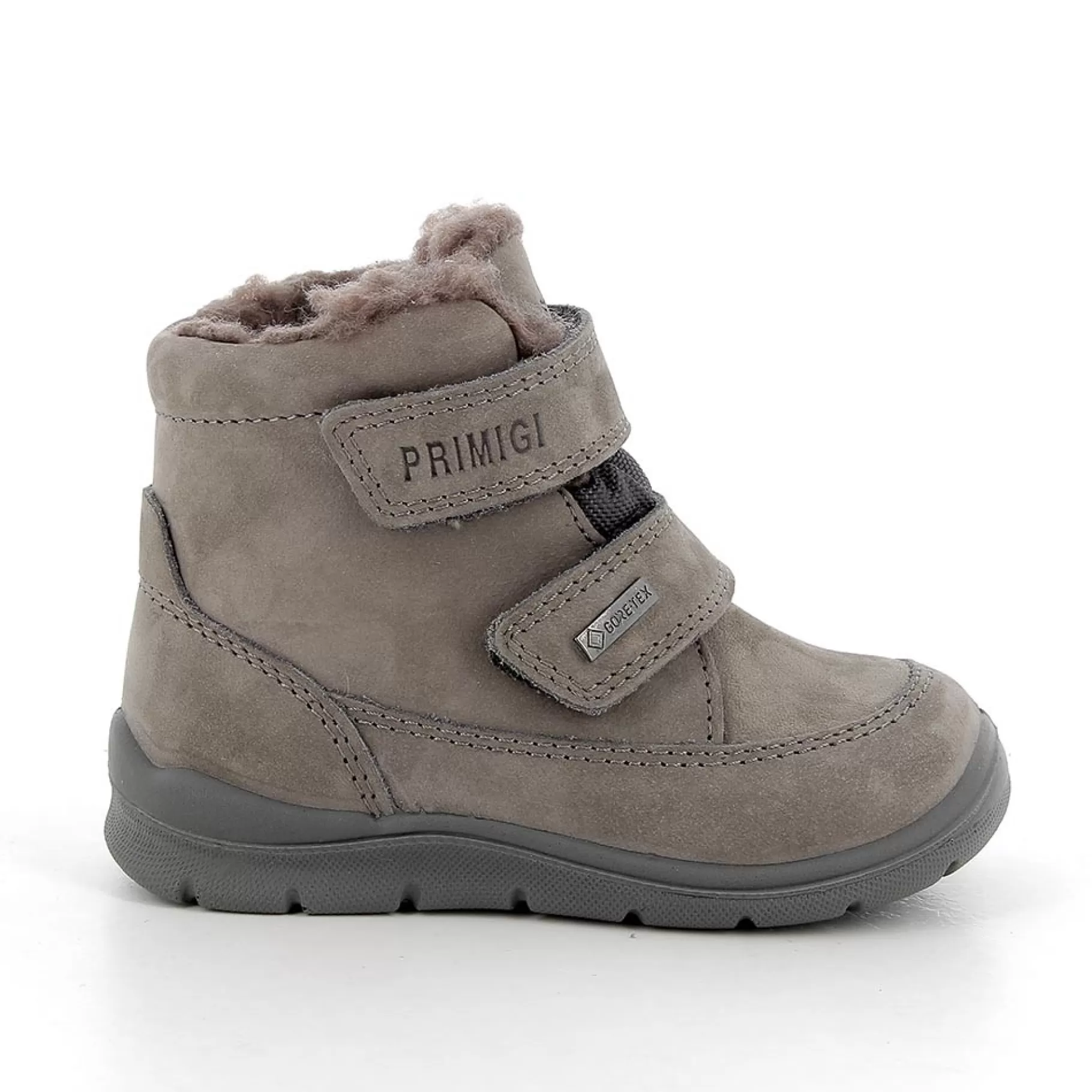 Primigi Scarponcini gore-tex in pelle da bambino talpa^Bambino Scarpe In Gore-tex | Stivaletti E Scarponcini