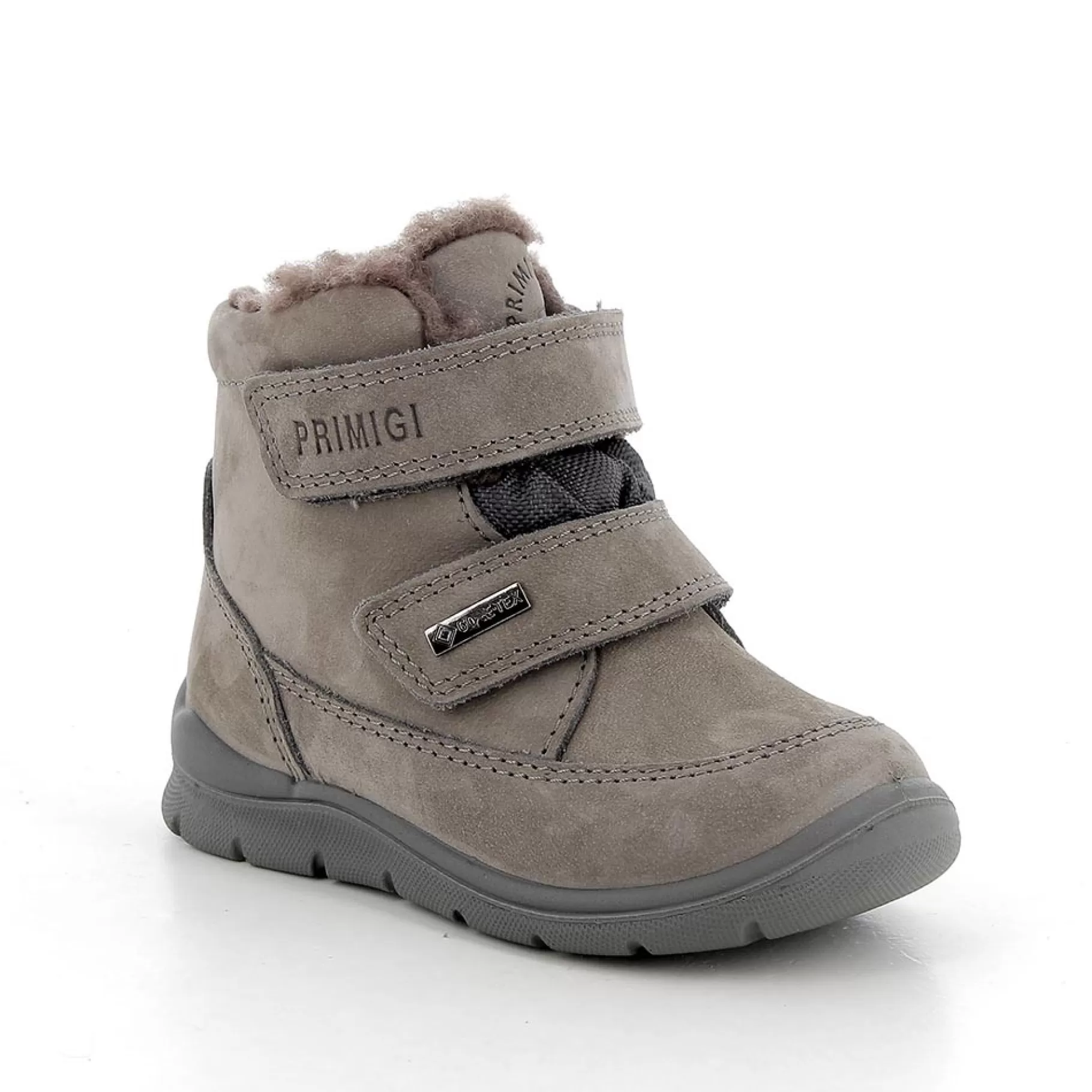 Primigi Scarponcini gore-tex in pelle da bambino talpa^Bambino Scarpe In Gore-tex | Stivaletti E Scarponcini