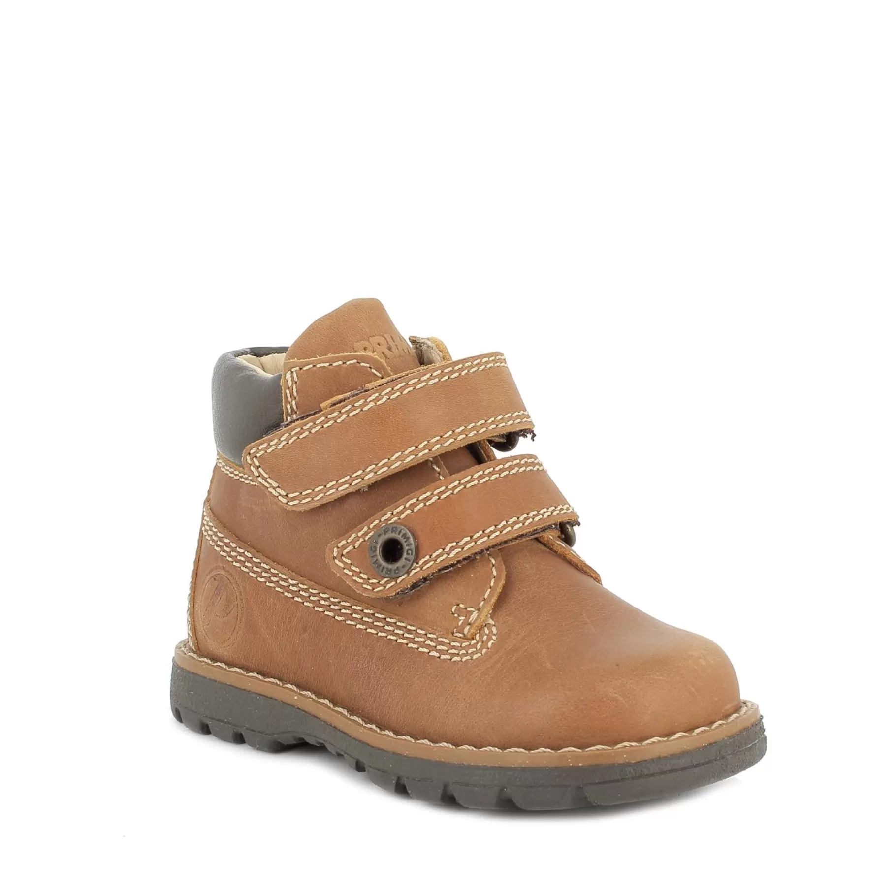 Primigi Scarponcini in pelle da bambino chiaro^Bambino Scarpe Con Strappi | Stivaletti E Scarponcini