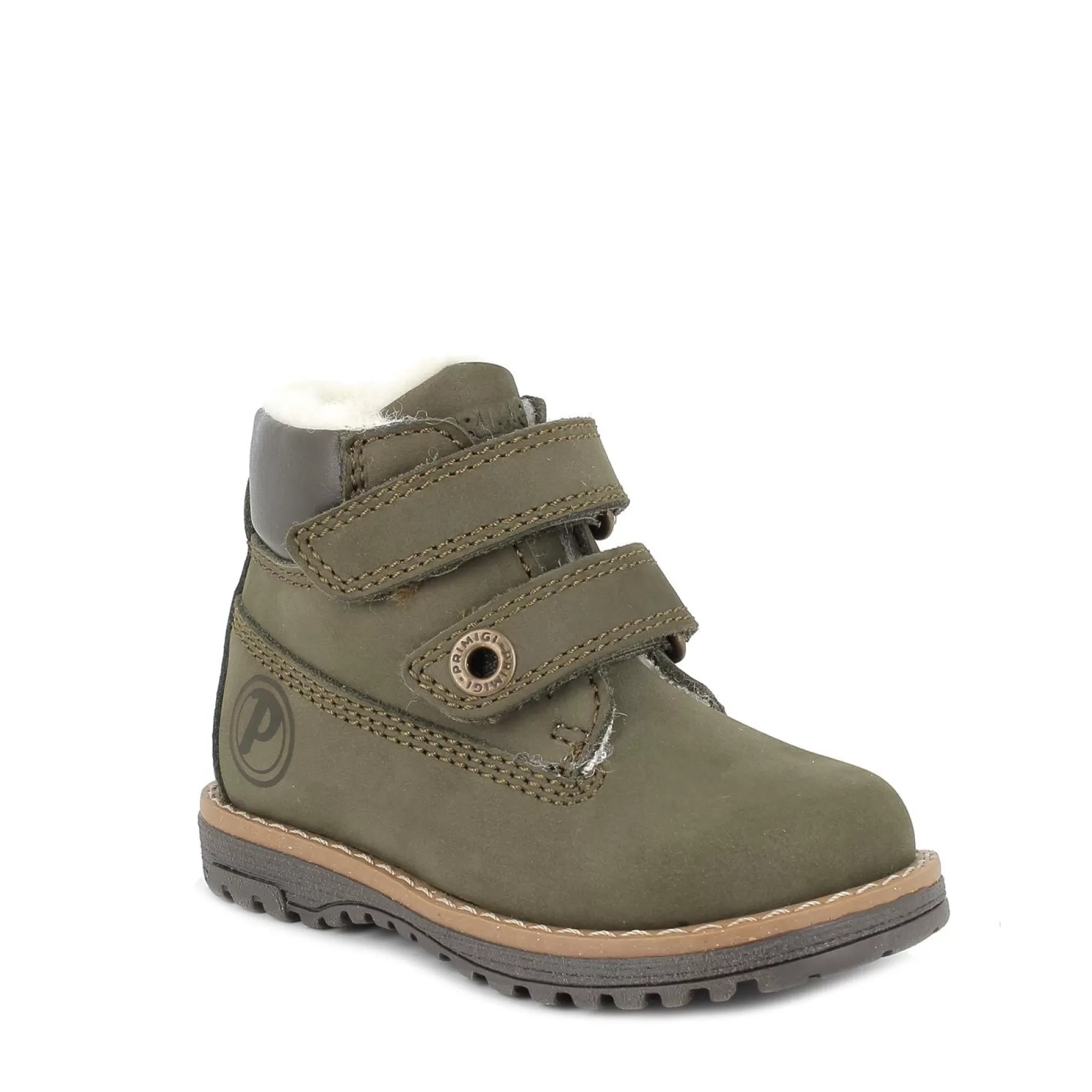 Primigi Scarponcini in pelle da bambino militare^Bambino Scarpe Con Strappi | Stivaletti E Scarponcini