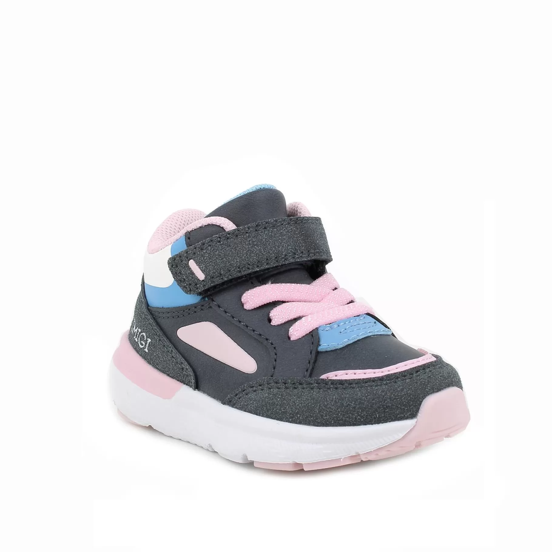 Primigi Sneakers da bambina navy-rosa^ Scarpe Con Strappi | Scarpe Primi Passi