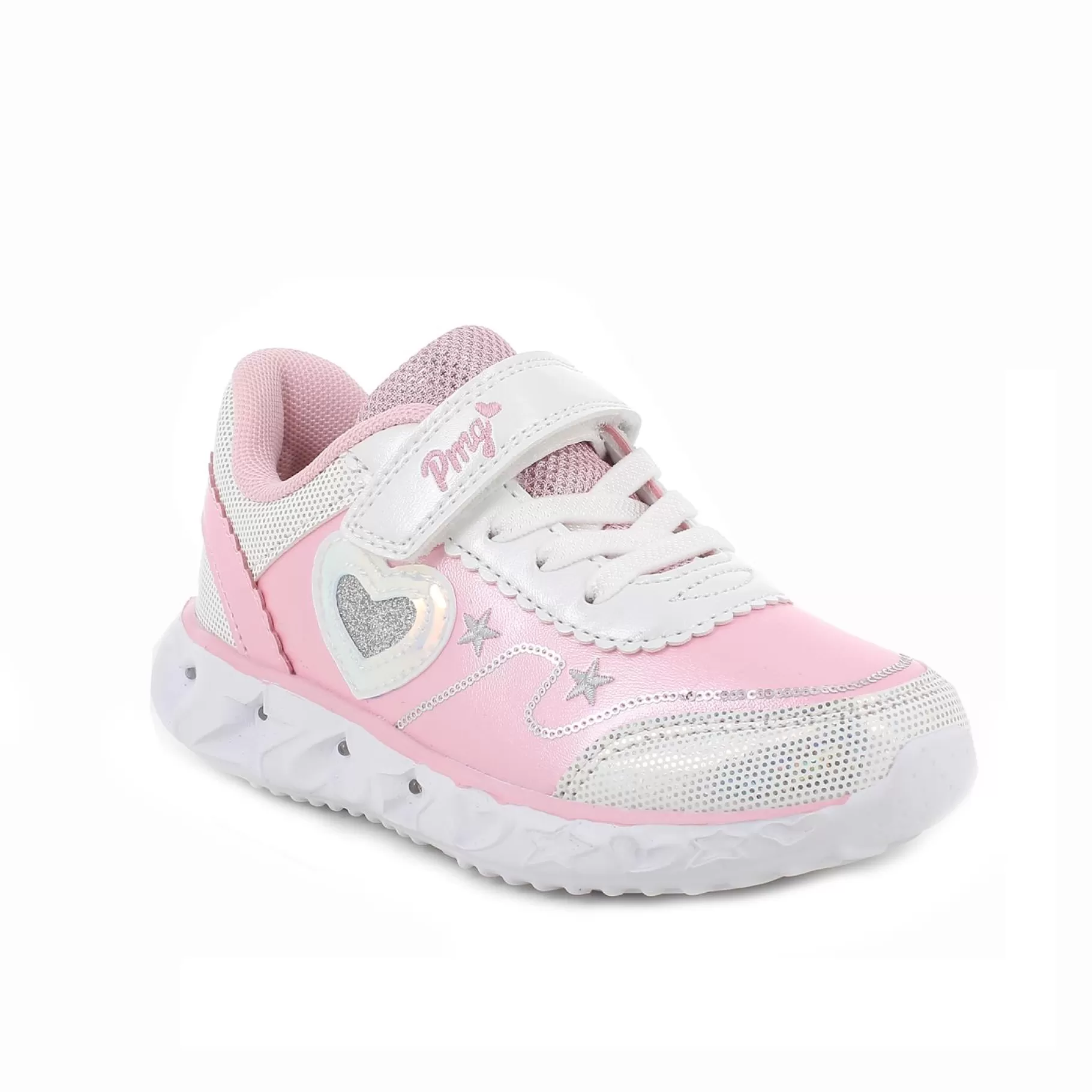 Primigi Sneakers da bambina perlato-argento^ Scarpe Con Strappi | Scarpe Con Luci