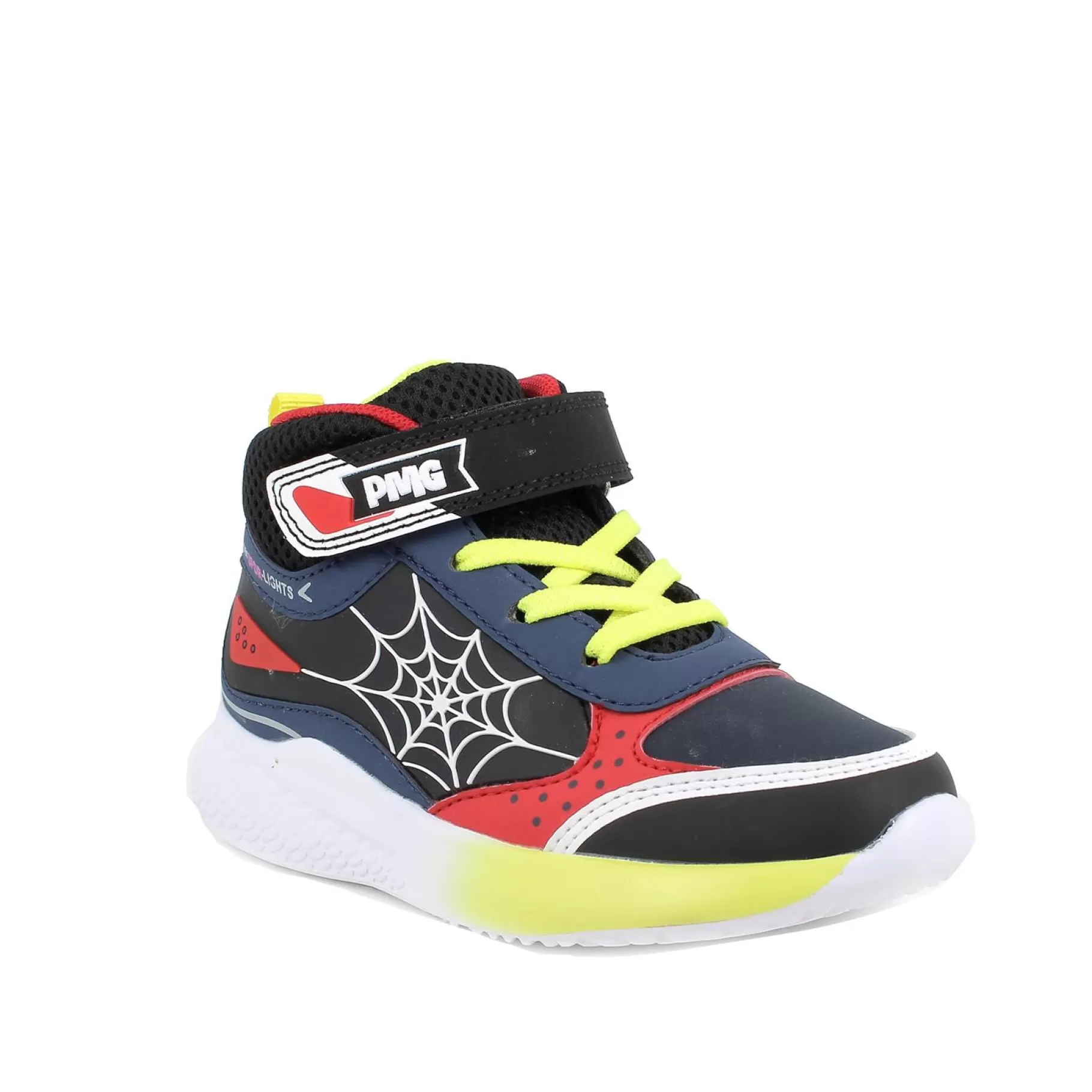 Primigi Sneakers da bambino navy-rosso-giallo fluo'^Bambino Scarpe Con Strappi | Scarpe Con Luci