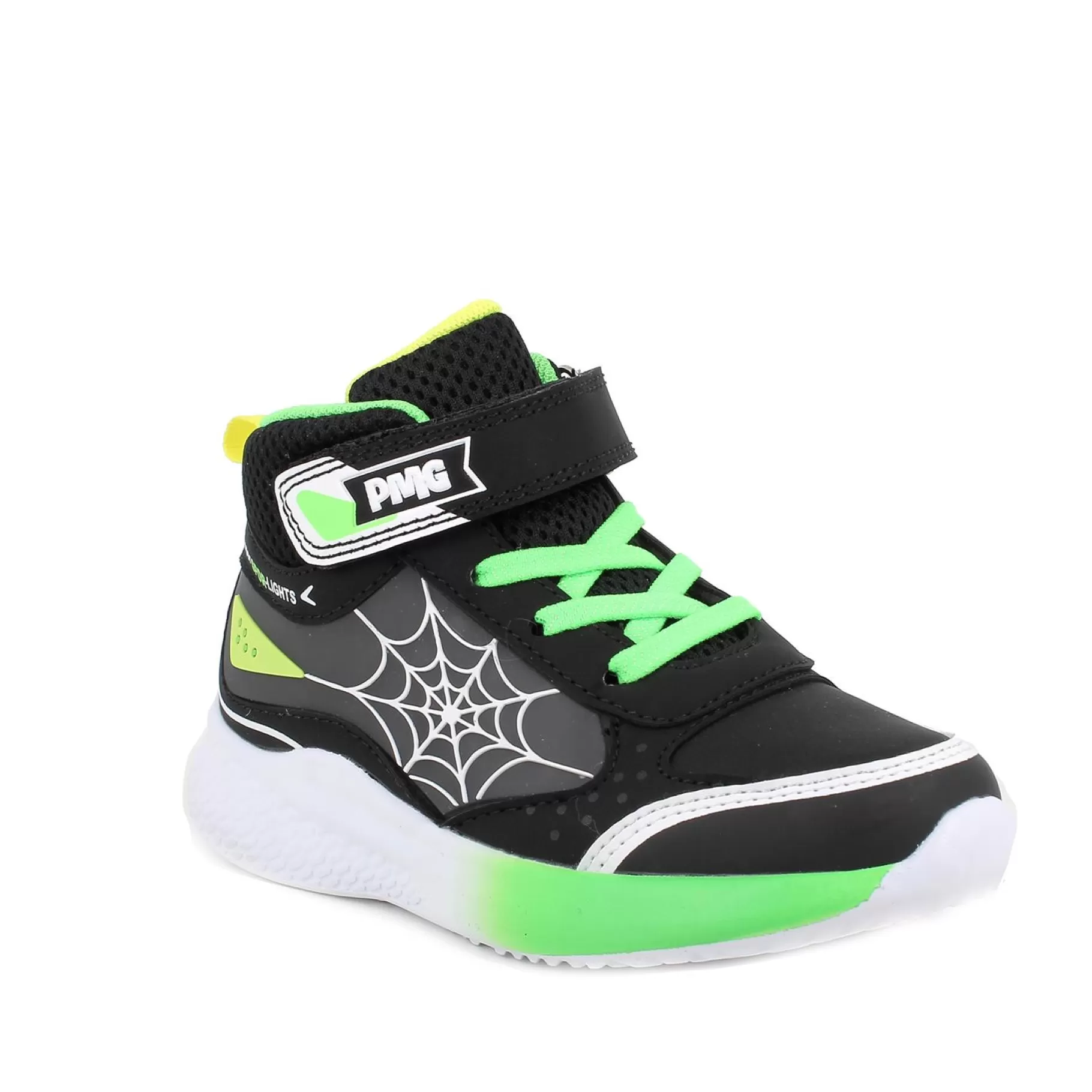 Primigi Sneakers da bambino -grigio-verde fluo'^Bambino Scarpe Con Strappi | Scarpe Con Luci