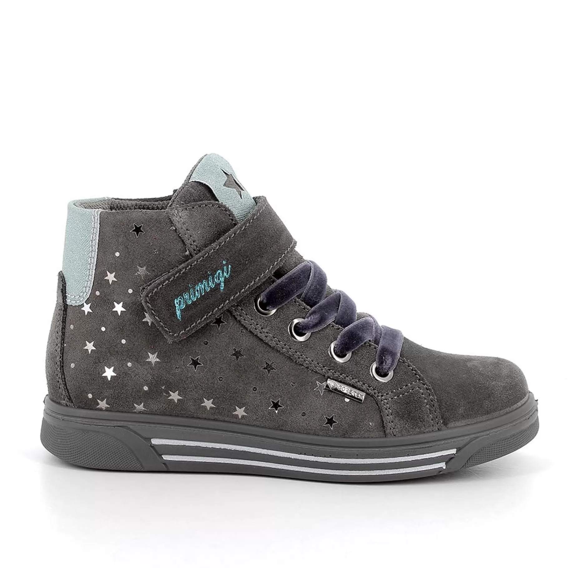 Primigi Sneakers gore-tex in pelle da bambina scuro^ Scarpe Con Strappi | Scarpe In Gore-tex