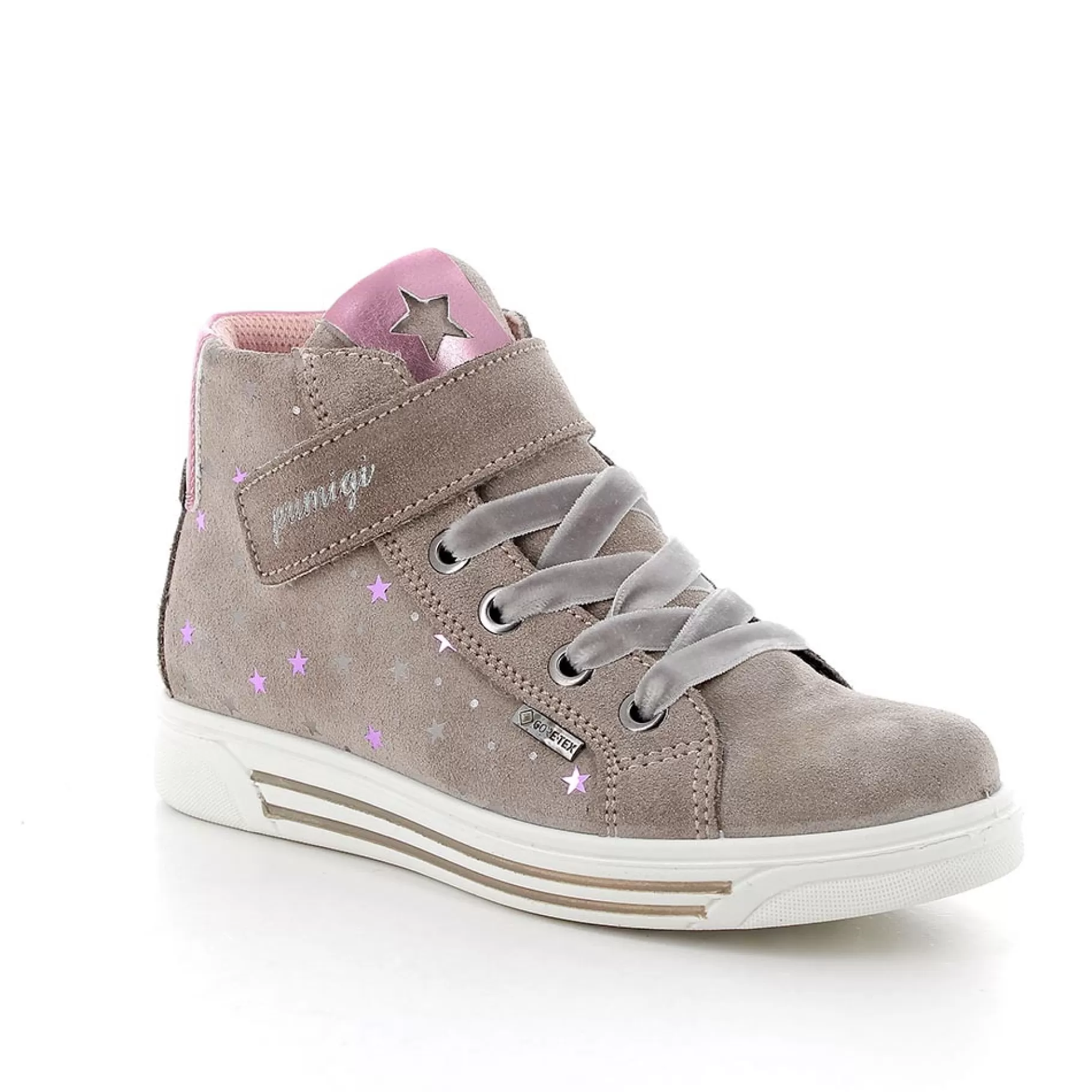 Primigi Sneakers gore-tex in pelle da bambina marmotta^ Scarpe Con Strappi | Scarpe In Gore-tex