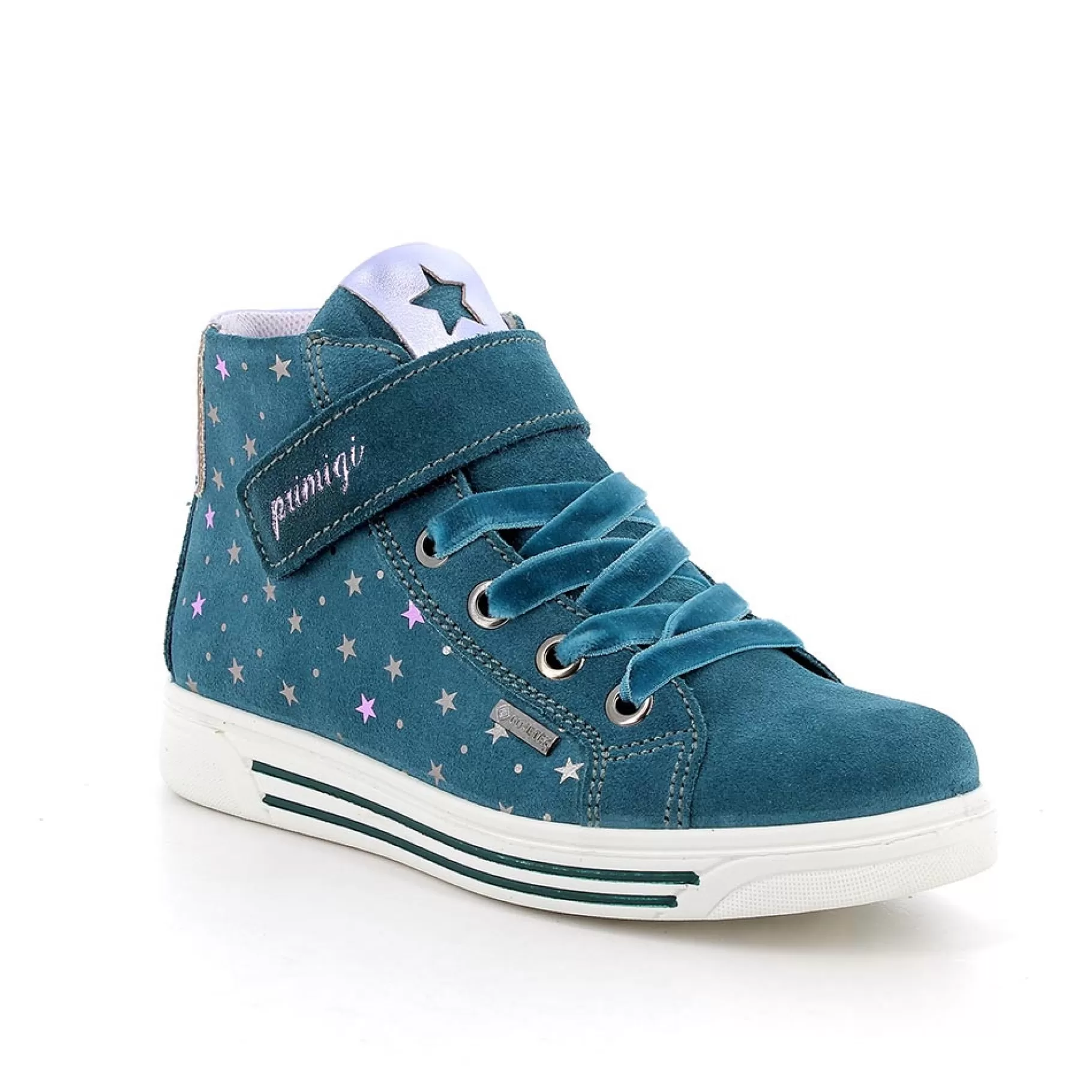 Primigi Sneakers gore-tex in pelle da bambina ottanio^ Scarpe Con Strappi | Scarpe In Gore-tex