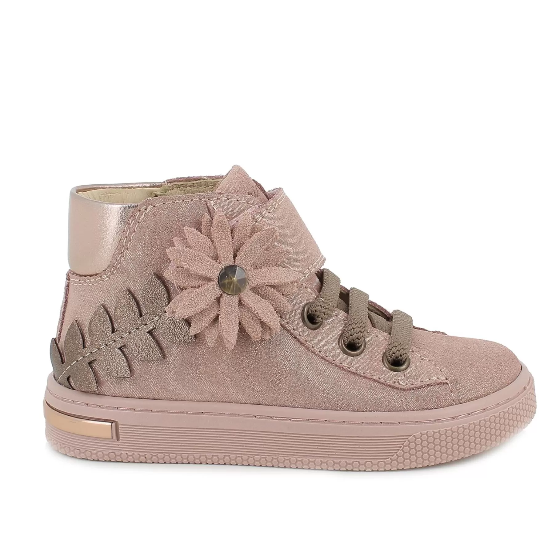 Primigi Sneakers in pelle da bambina glitter^ Scarpe Con Strappi | Sneakers