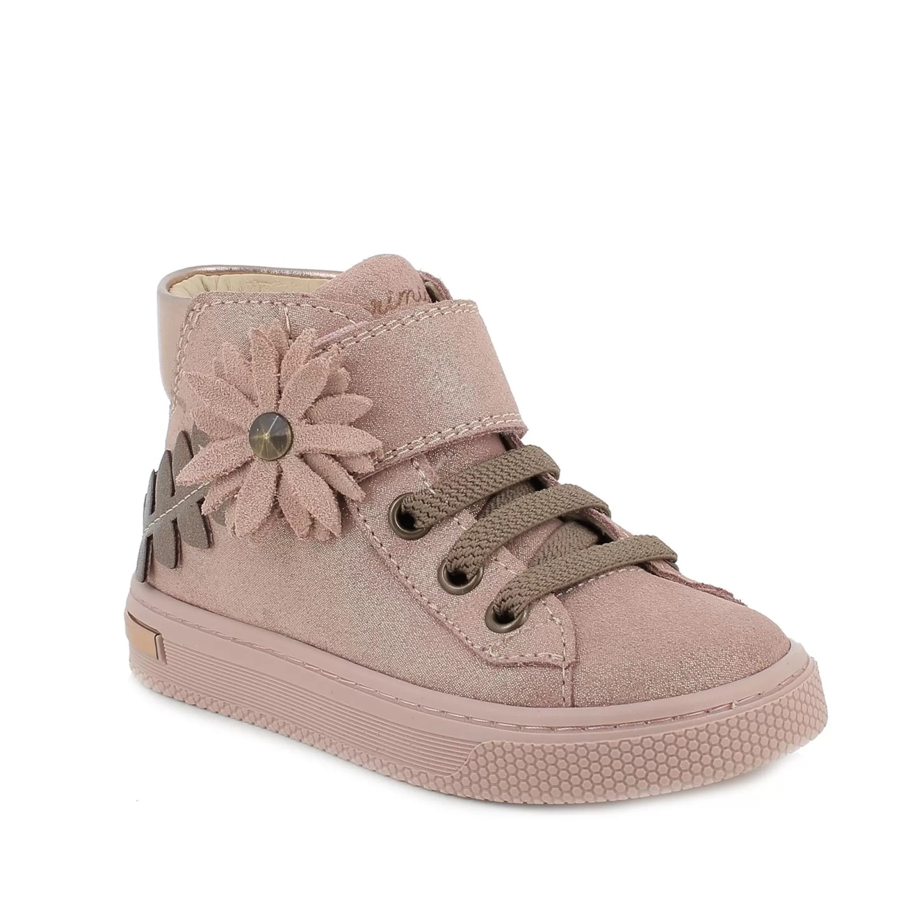 Primigi Sneakers in pelle da bambina glitter^ Scarpe Con Strappi | Sneakers