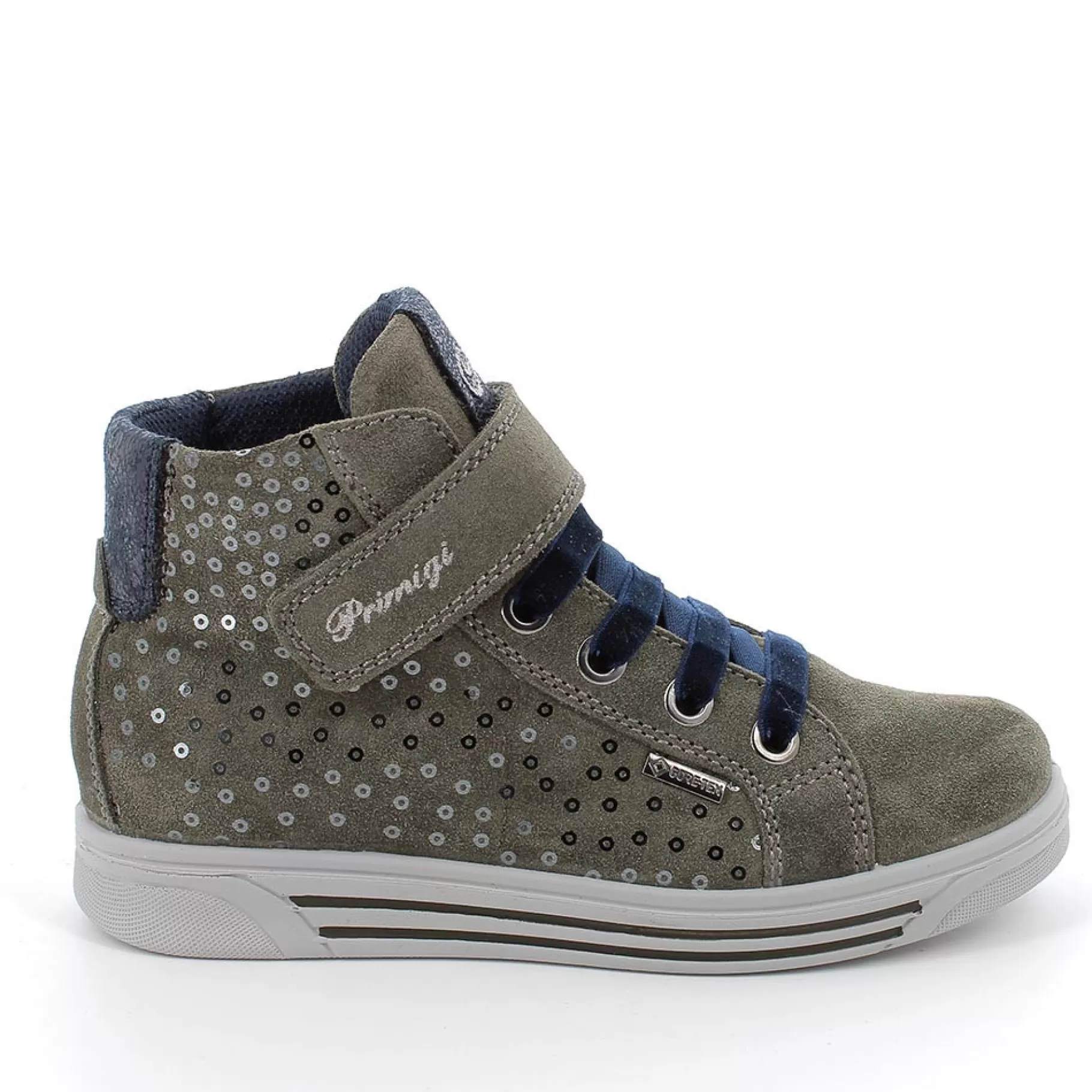 Primigi Sneakers in pelle da bambina militare^ Scarpe In Gore-tex | Sneakers