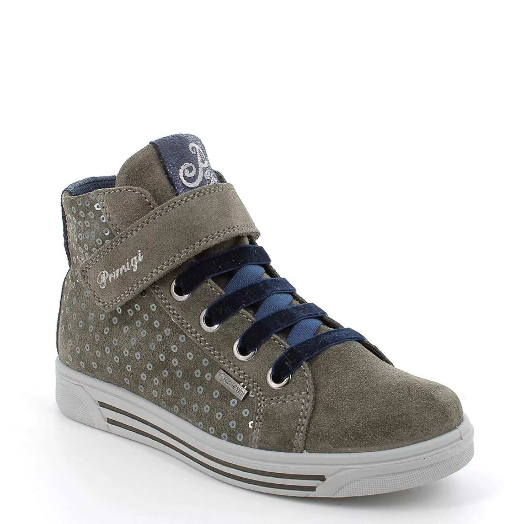 Primigi Sneakers in pelle da bambina militare^ Scarpe In Gore-tex | Sneakers