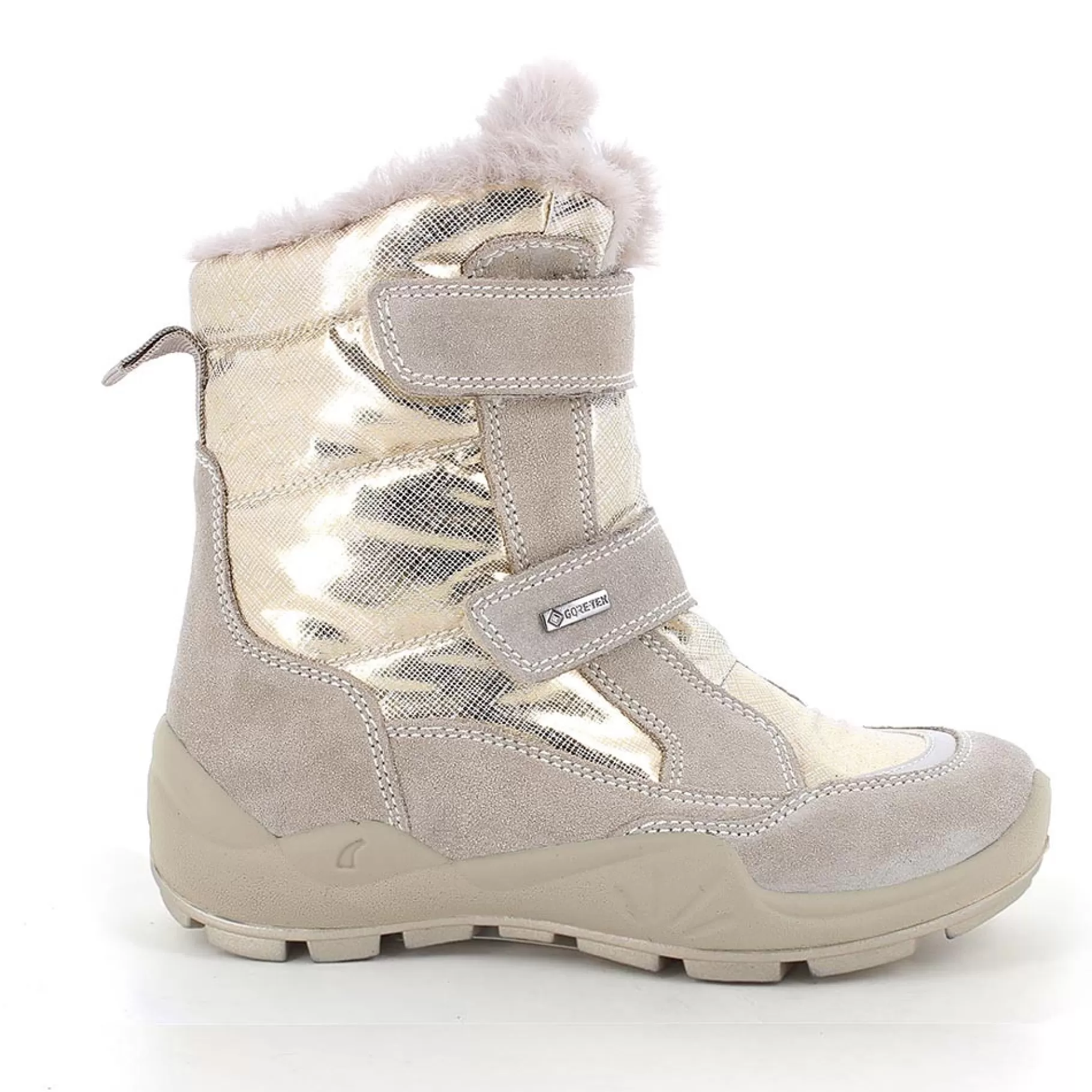 Primigi Stivaletti gore-tex da bambina avorio-oro^ Stivali Da Neve | Scarpe Con Strappi