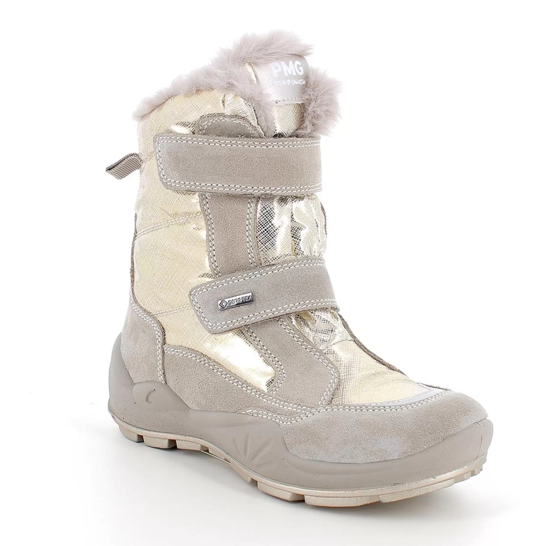 Primigi Stivaletti gore-tex da bambina avorio-oro^ Stivali Da Neve | Scarpe Con Strappi