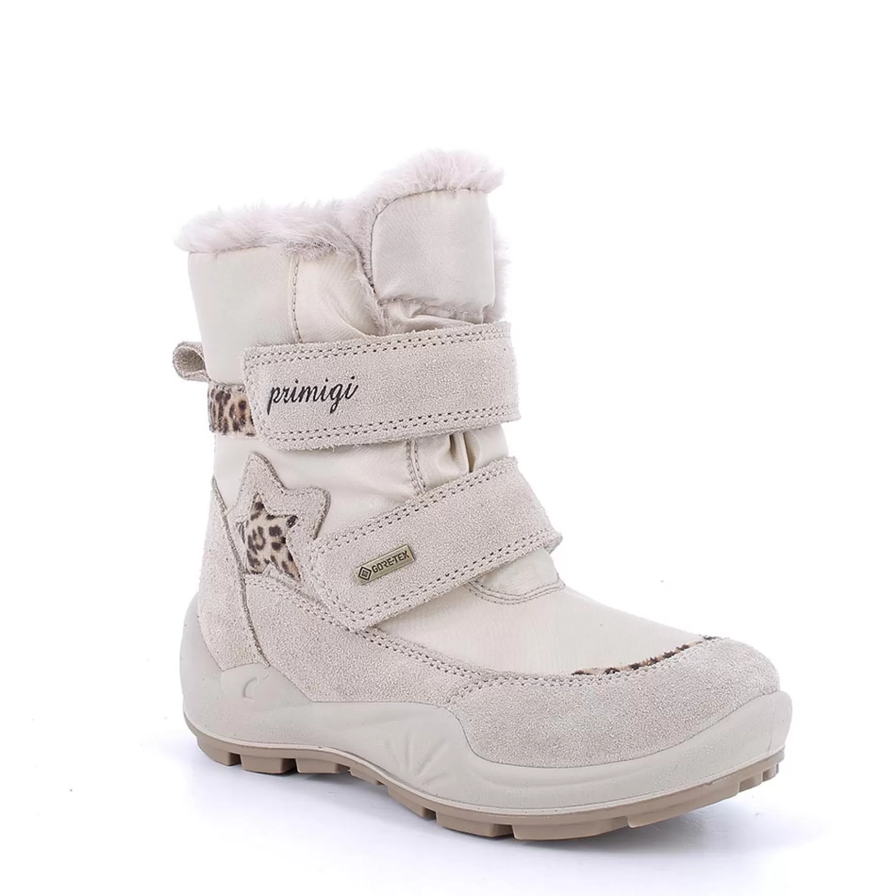 Primigi Stivaletti gore-tex da bambina avorio-panna^ Stivali Da Neve | Scarpe Con Strappi