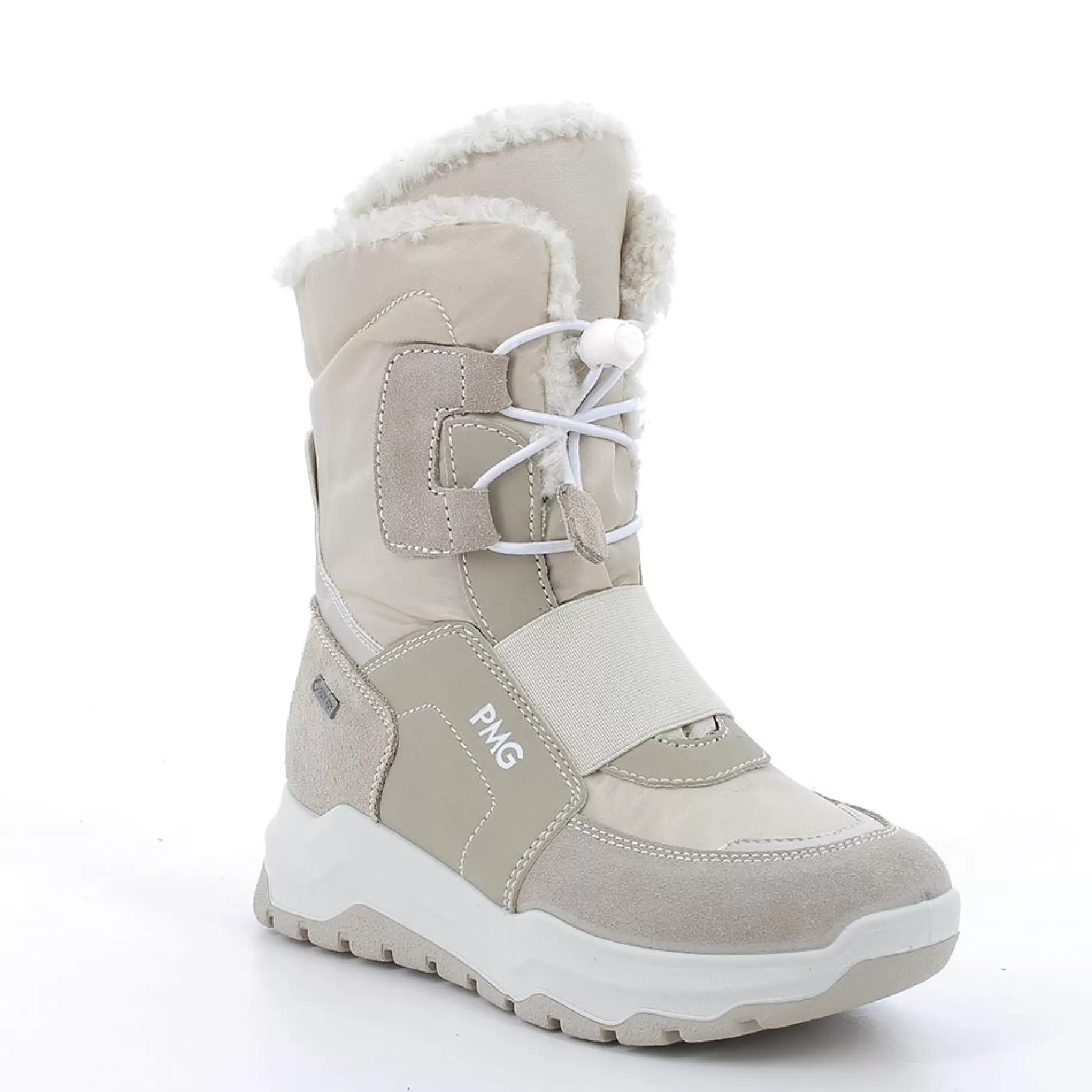 Primigi Stivaletti gore-tex da bambina avorio-panna^Bambino Scarpe In Gore-tex | Stivaletti E Scarponcini