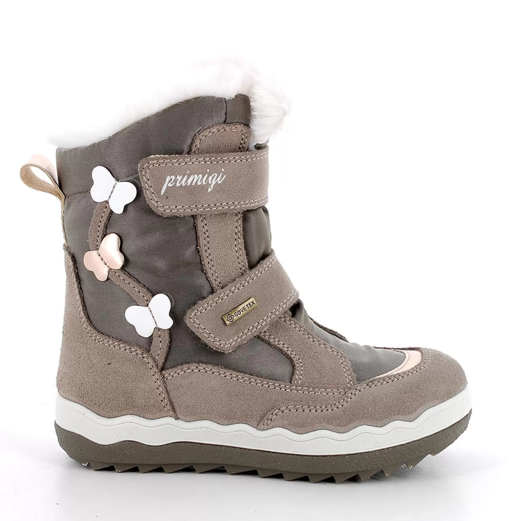 Primigi Stivaletti gore-tex da bambina scuro-pietra^ Stivali Da Neve | Scarpe Con Strappi