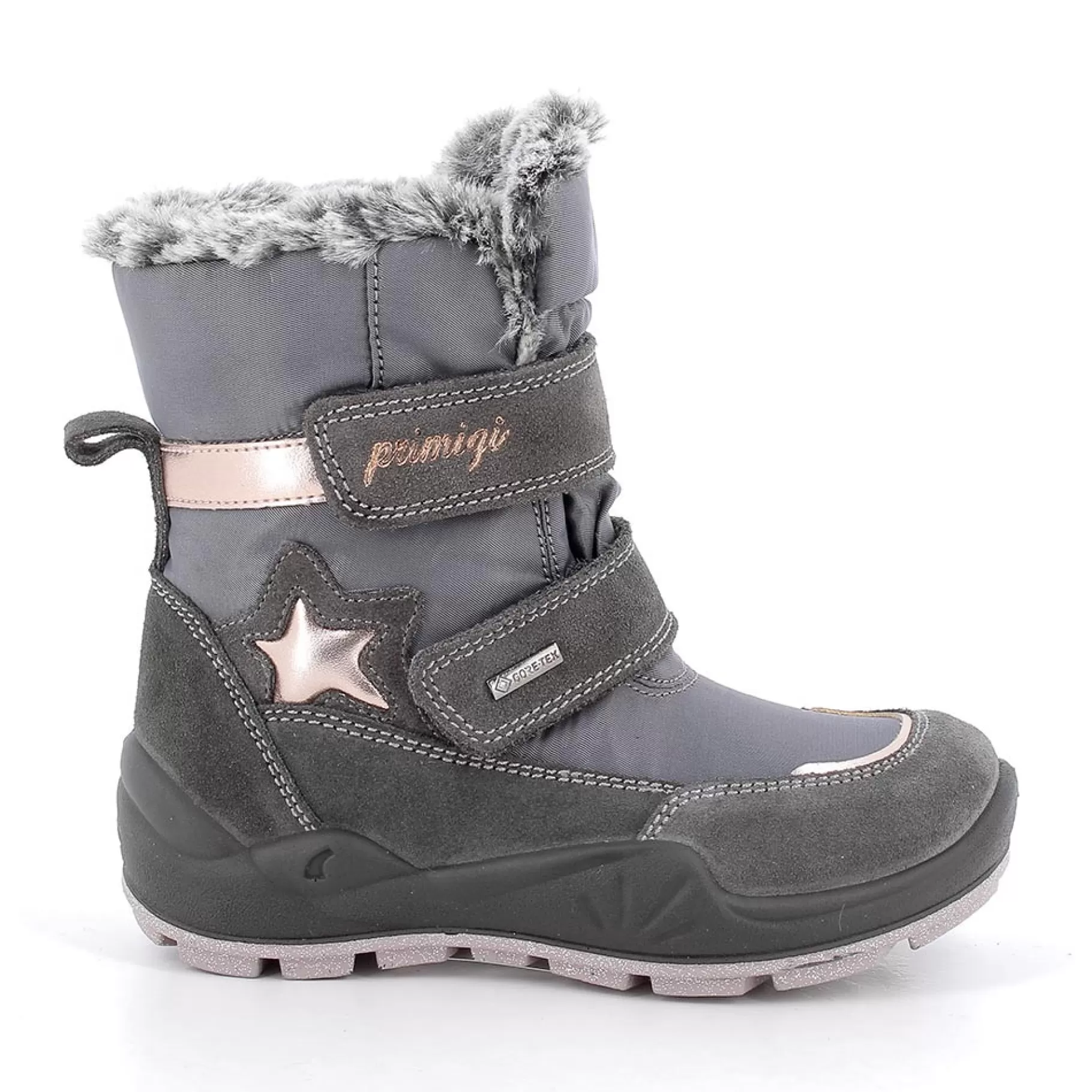 Primigi Stivaletti gore-tex da bambina scuro-^ Stivali Da Neve | Scarpe Con Strappi