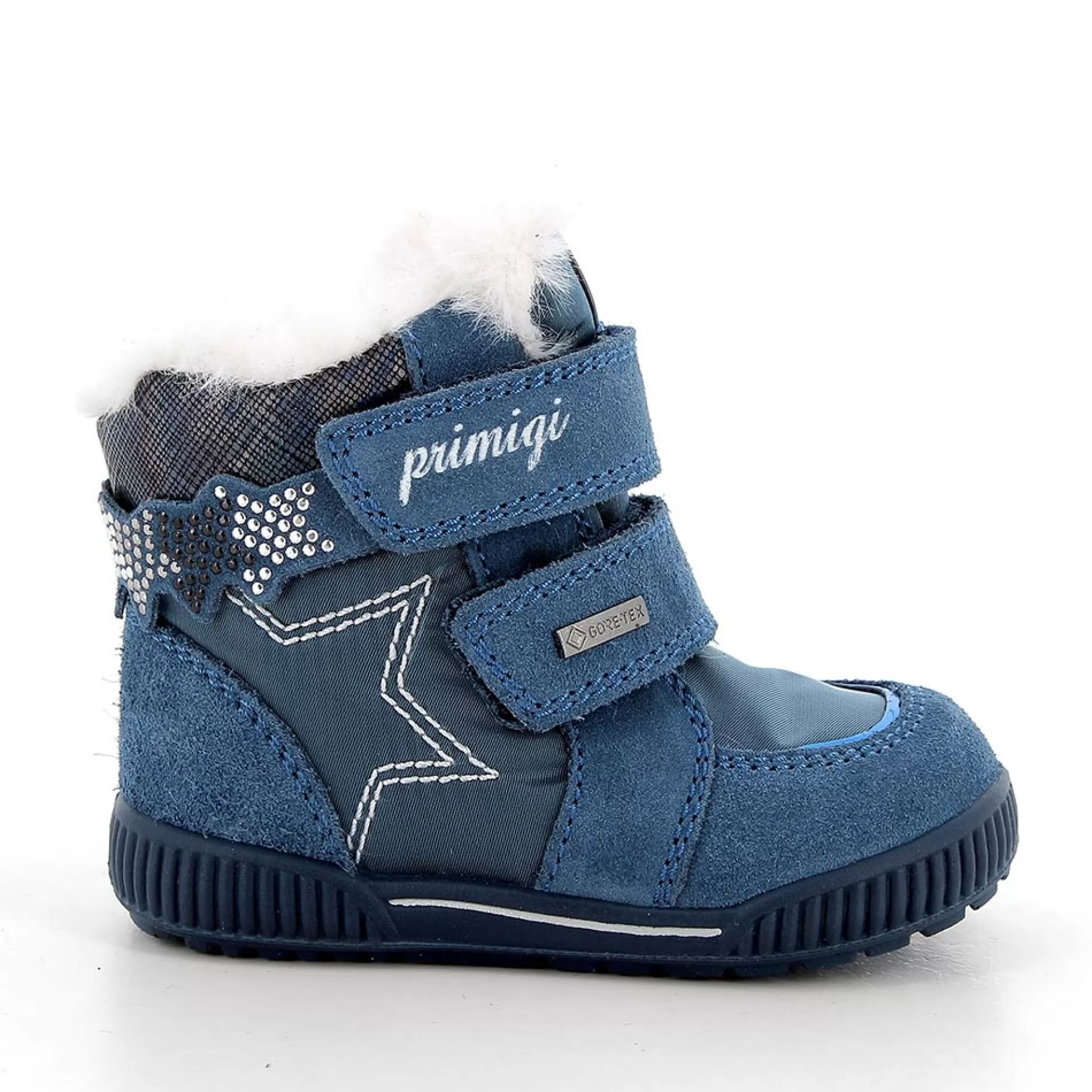 Primigi Stivaletti gore-tex da bambina jeans^ Stivali Da Neve | Scarpe Con Strappi