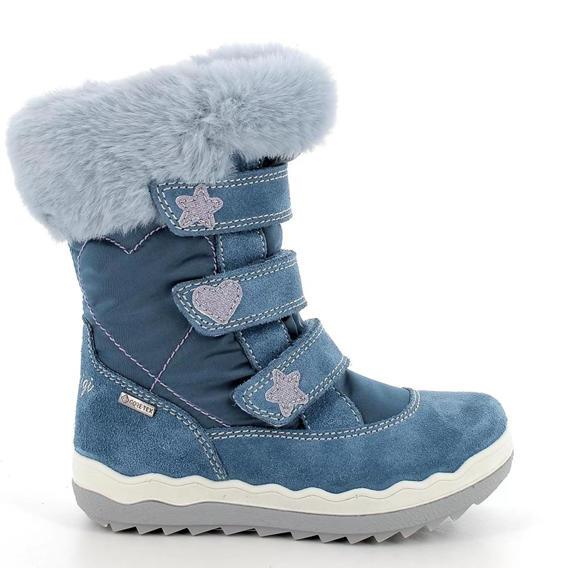 Primigi Stivaletti gore-tex da bambina jeans-celeste^ Stivali Da Neve | Scarpe Con Strappi