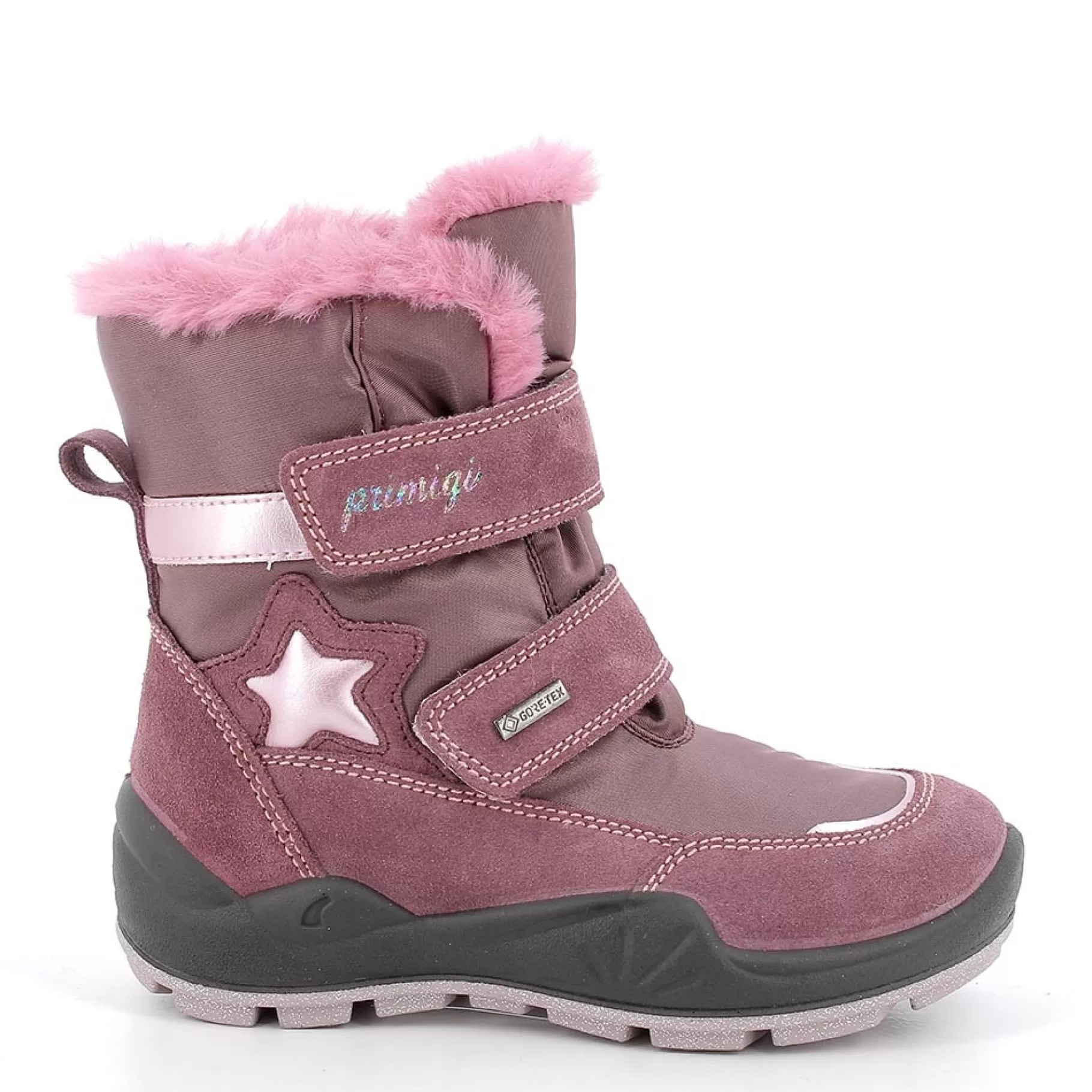 Primigi Stivaletti gore-tex da bambina vinaccio-lilla^ Stivali Da Neve | Scarpe Con Strappi