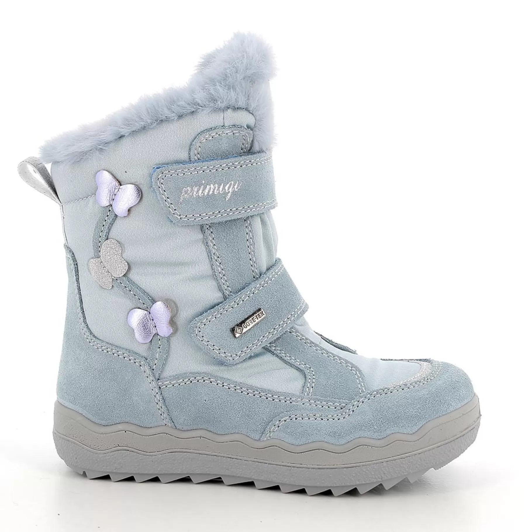 Primigi Stivaletti gore-tex in pelle da bambina^ Stivali Da Neve | Scarpe Con Strappi