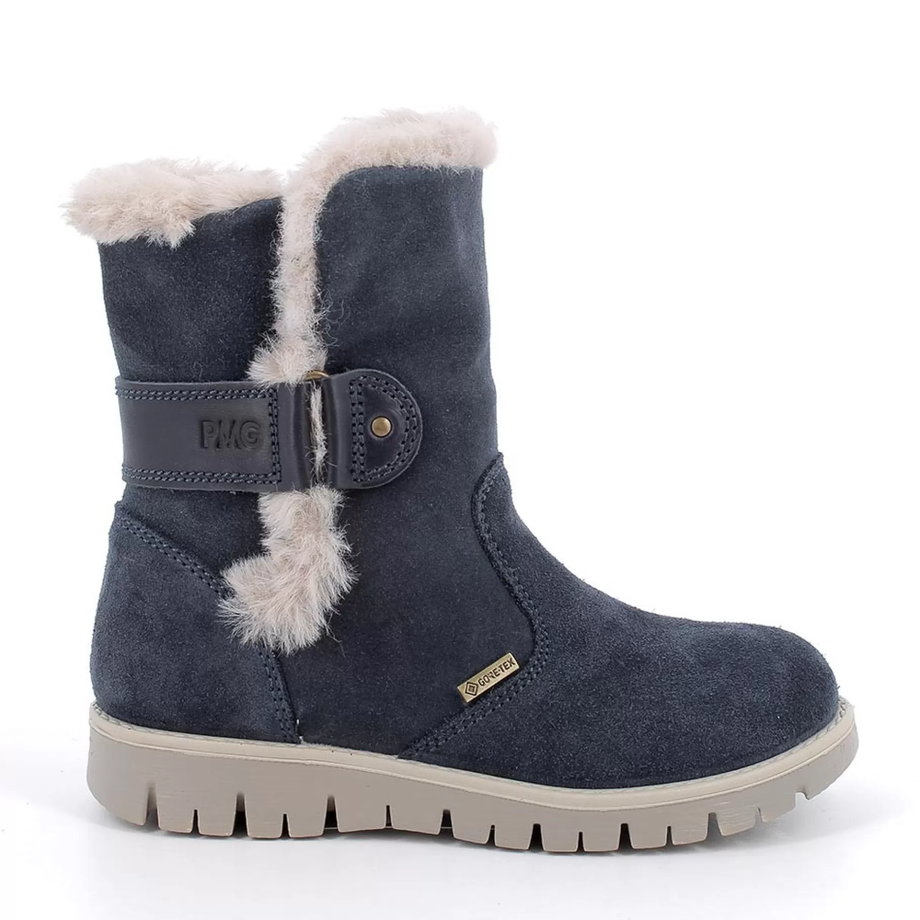 Primigi Stivaletti gore-tex in pelle da bambina navy^ Scarpe In Gore-tex | Stivaletti E Scarponcini