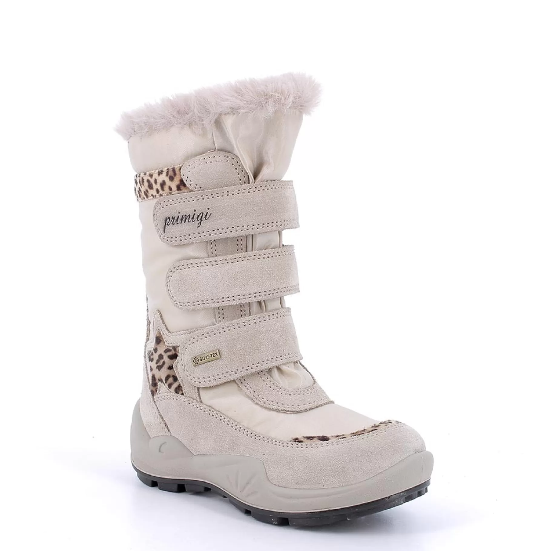 Primigi Stivali gore-tex da bambina avorio-panna^ Stivali Da Neve | Scarpe Con Strappi