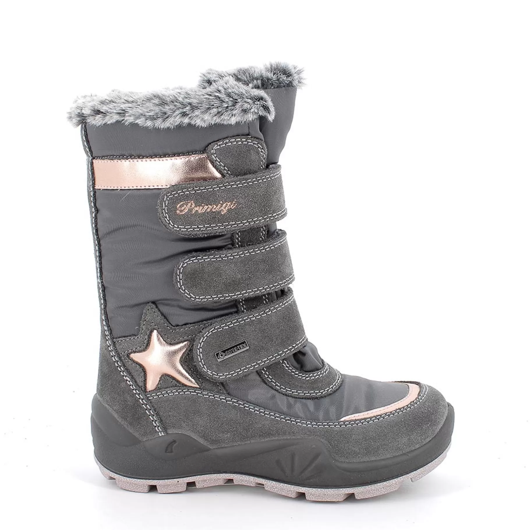 Primigi Stivali gore-tex da bambina scuro-^ Stivali Da Neve | Scarpe Con Strappi