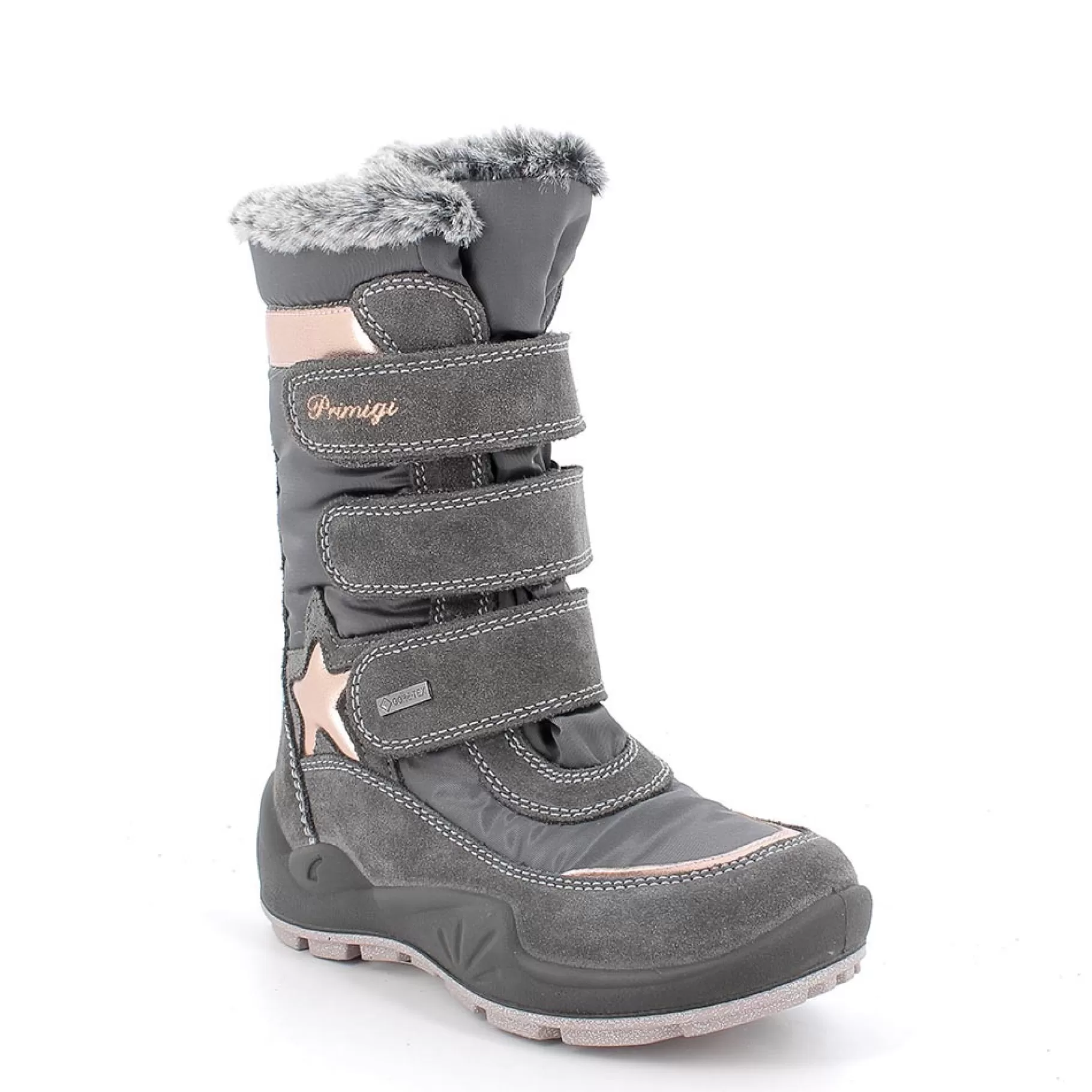 Primigi Stivali gore-tex da bambina scuro-^ Stivali Da Neve | Scarpe Con Strappi