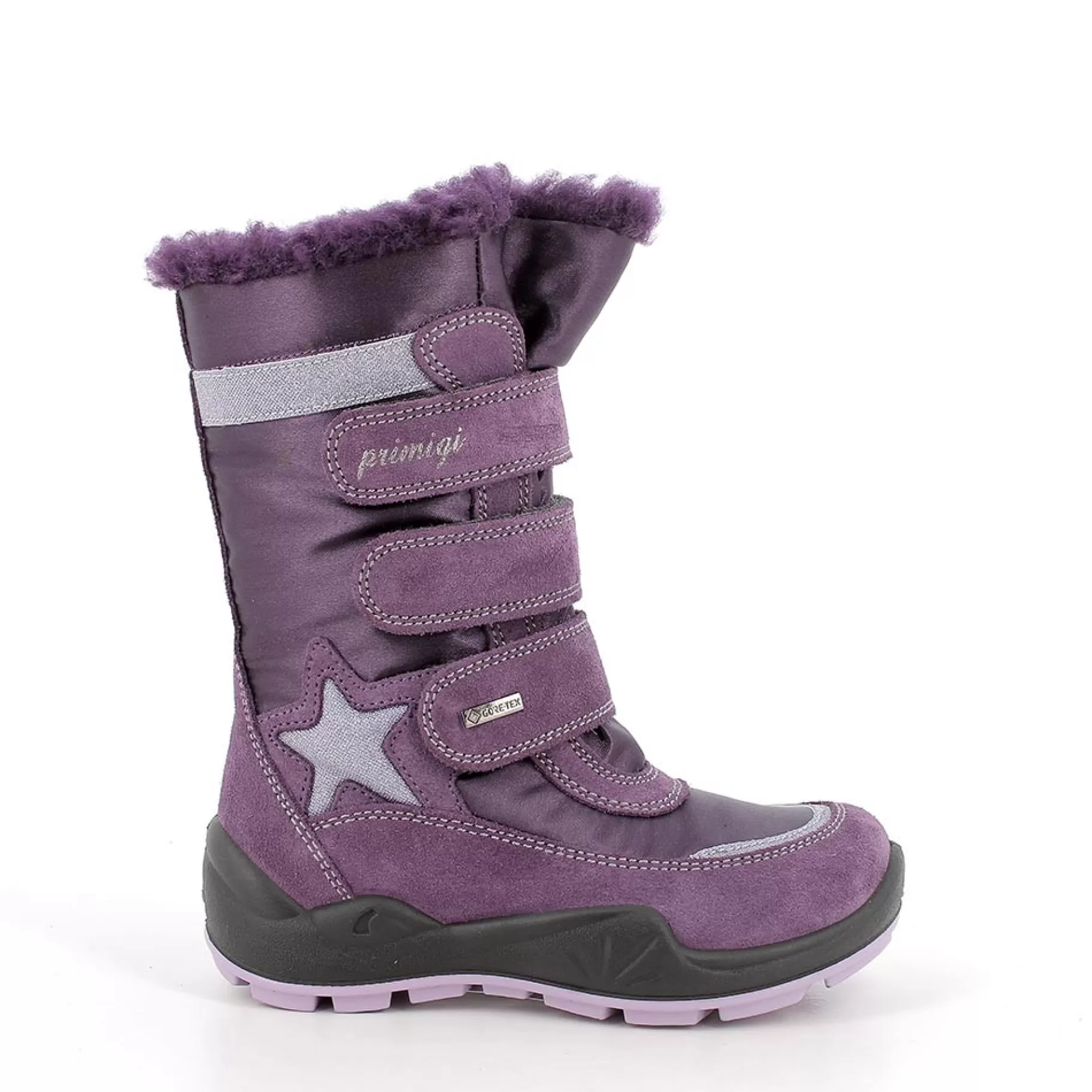 Primigi Stivali gore-tex da bambina purple- scuro^ Stivali Da Neve | Scarpe Con Strappi