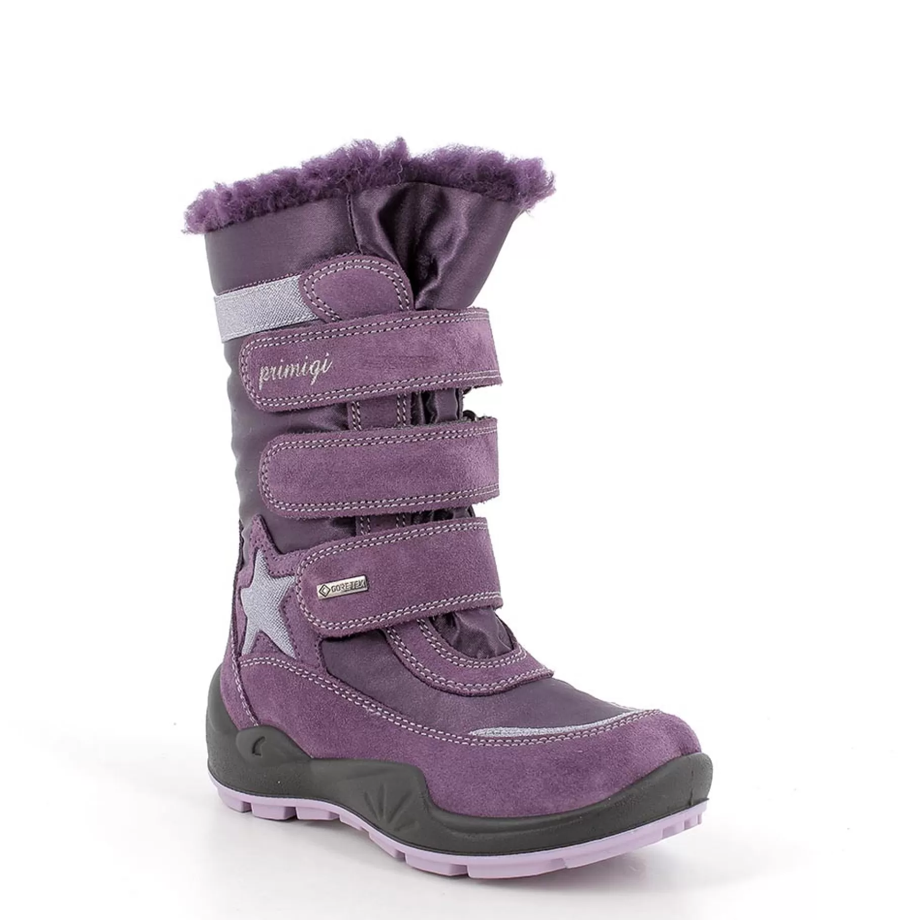 Primigi Stivali gore-tex da bambina purple- scuro^ Stivali Da Neve | Scarpe Con Strappi