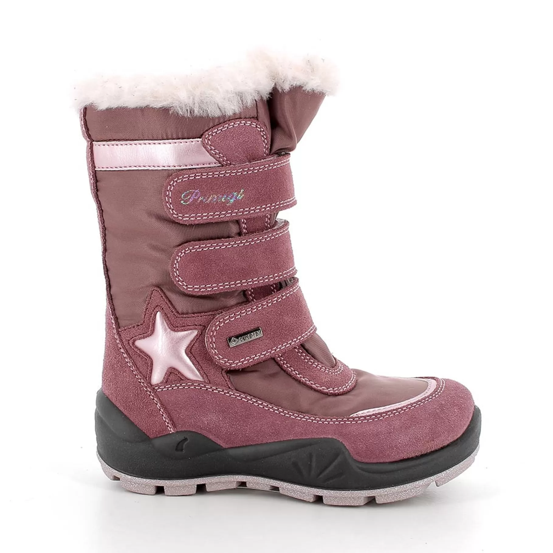 Primigi Stivali gore-tex da bambina vinaccio-lilla^ Stivali Da Neve | Scarpe Con Strappi