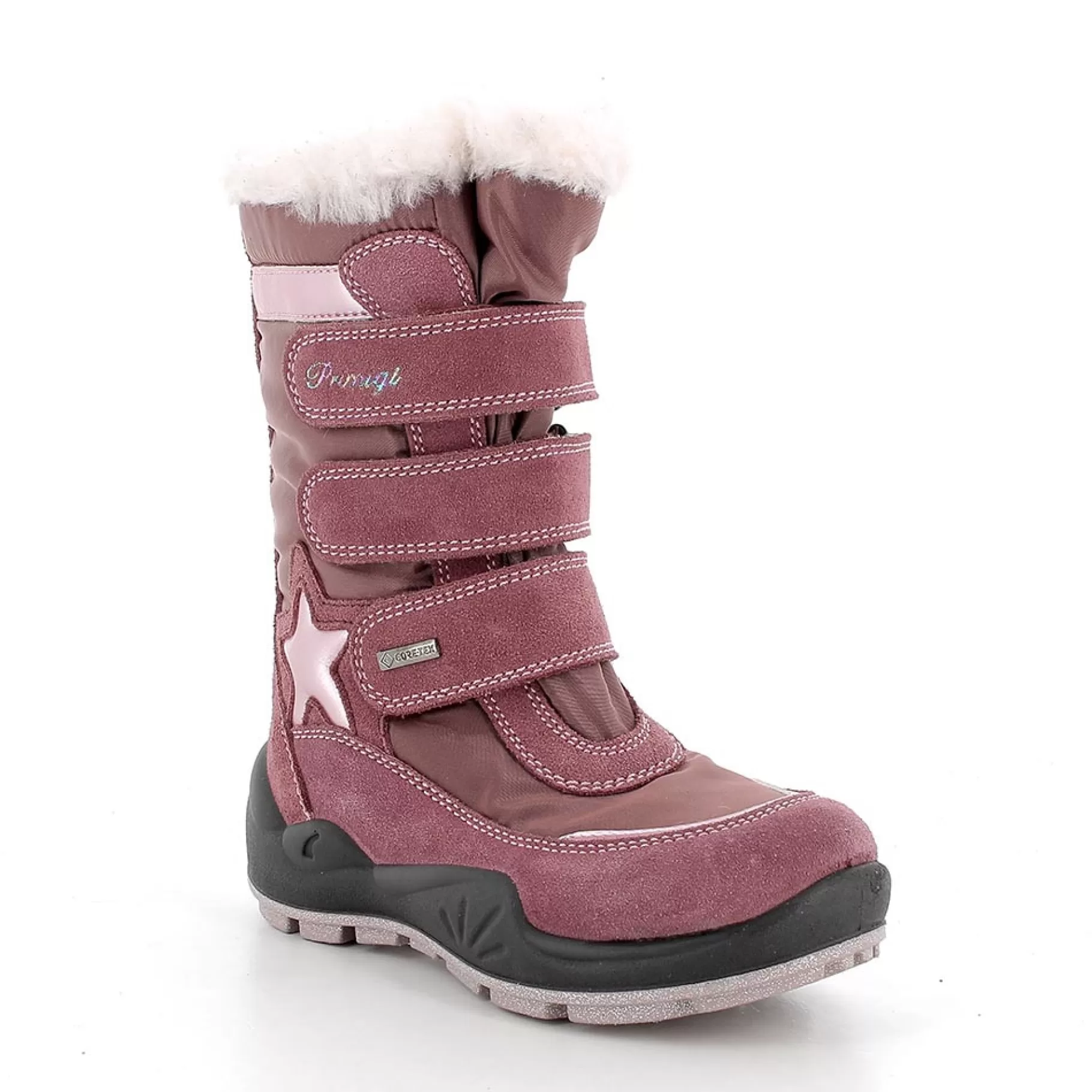 Primigi Stivali gore-tex da bambina vinaccio-lilla^ Stivali Da Neve | Scarpe Con Strappi